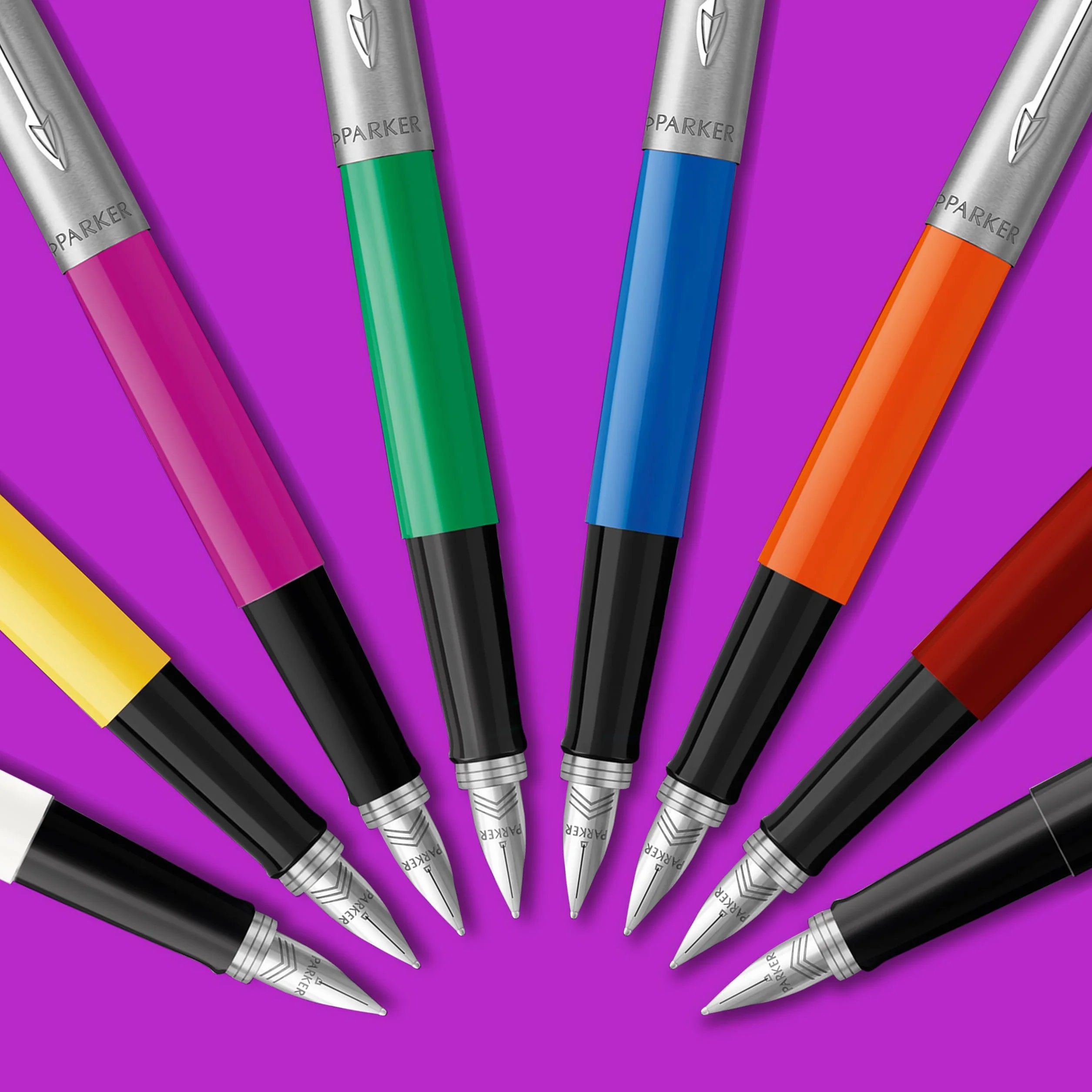 Parker Jotter Originals 2096430 Wieczne Pióro, Czarny, Niebieski Atrament, 1 Sztuka