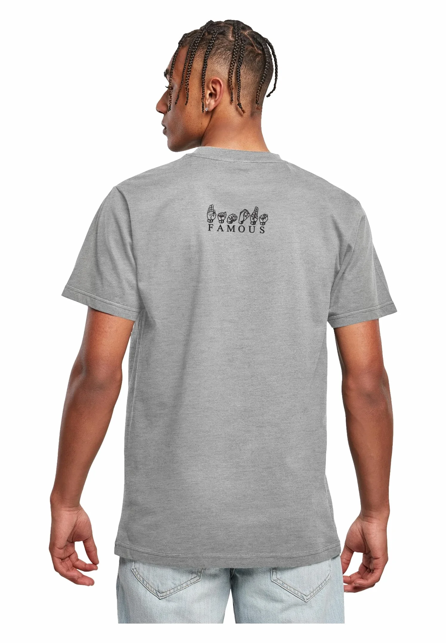 MERCHCODE T-shirt męski, szary (Heather Grey), M