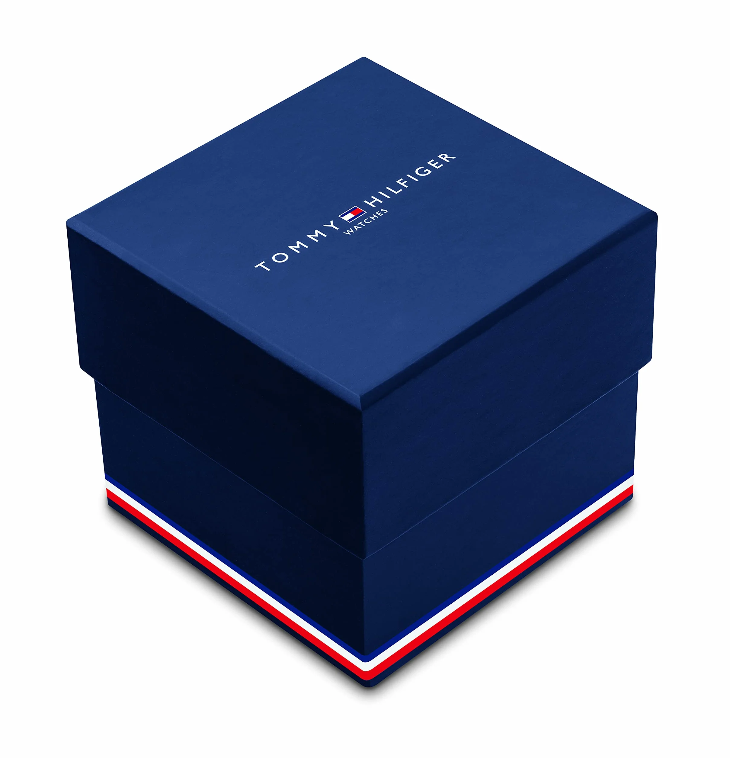 Tommy Hilfiger Analogowy zegarek kwarcowy dla kobiet, z bransoletą z siatki ze stali nierdzewnej, dostępny w kolorze srebrnym, złotym, różowozłotym lub granatowym