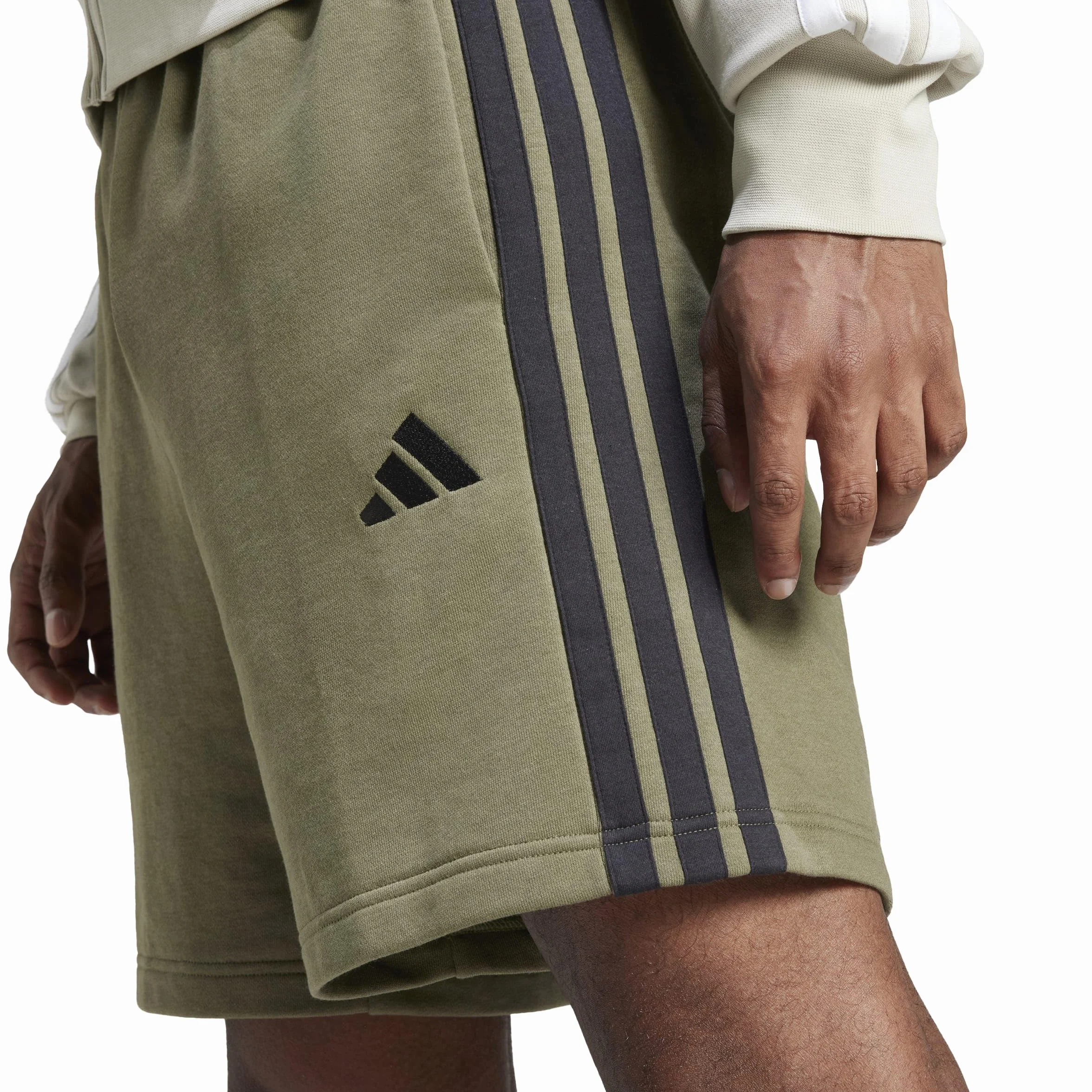 adidas Essential Three Stripes French Terry Short - Shorty Mezczyzni