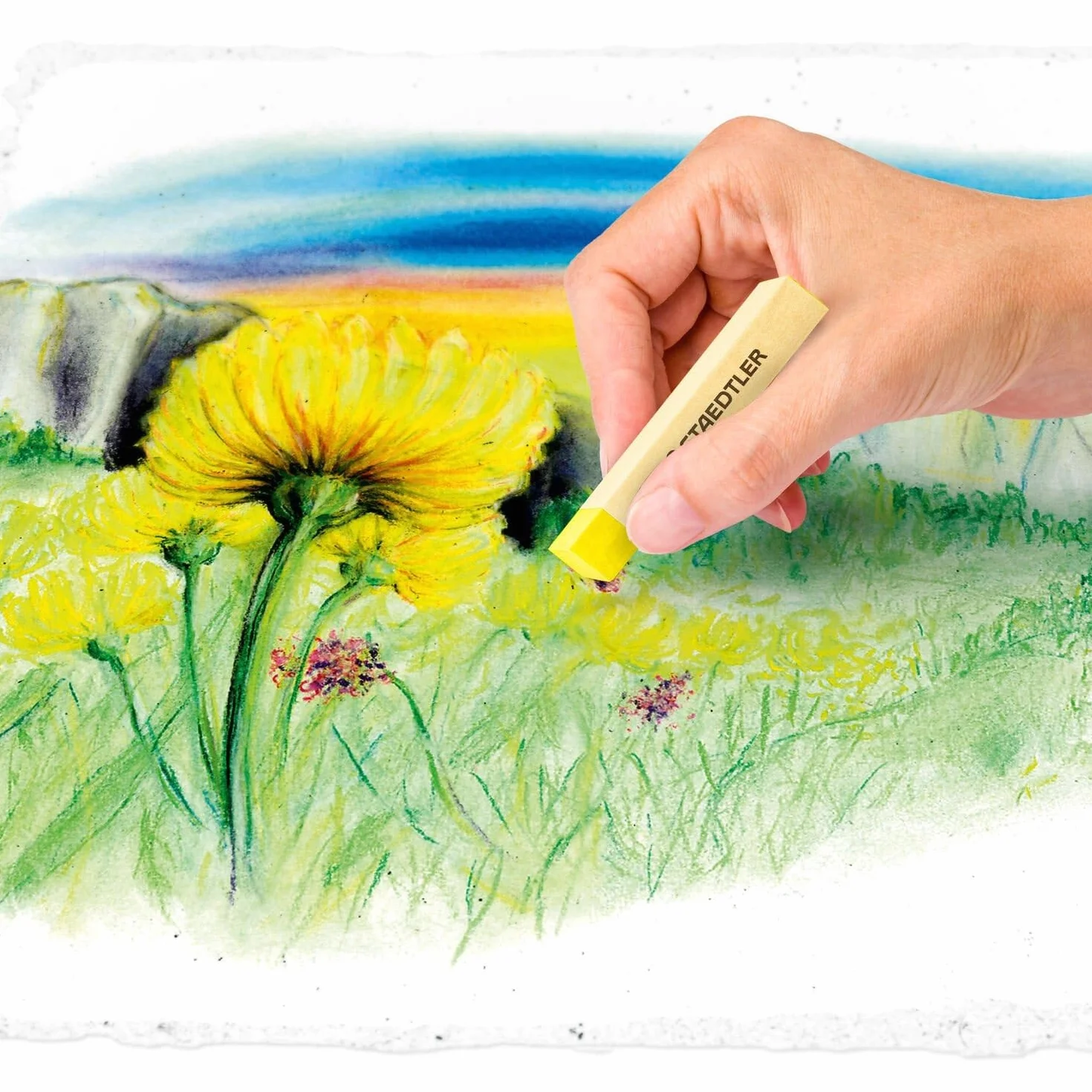 STAEDTLER Design Journey miękkie pastelowe kredy, różne kolory, opakowanie 12 szt.