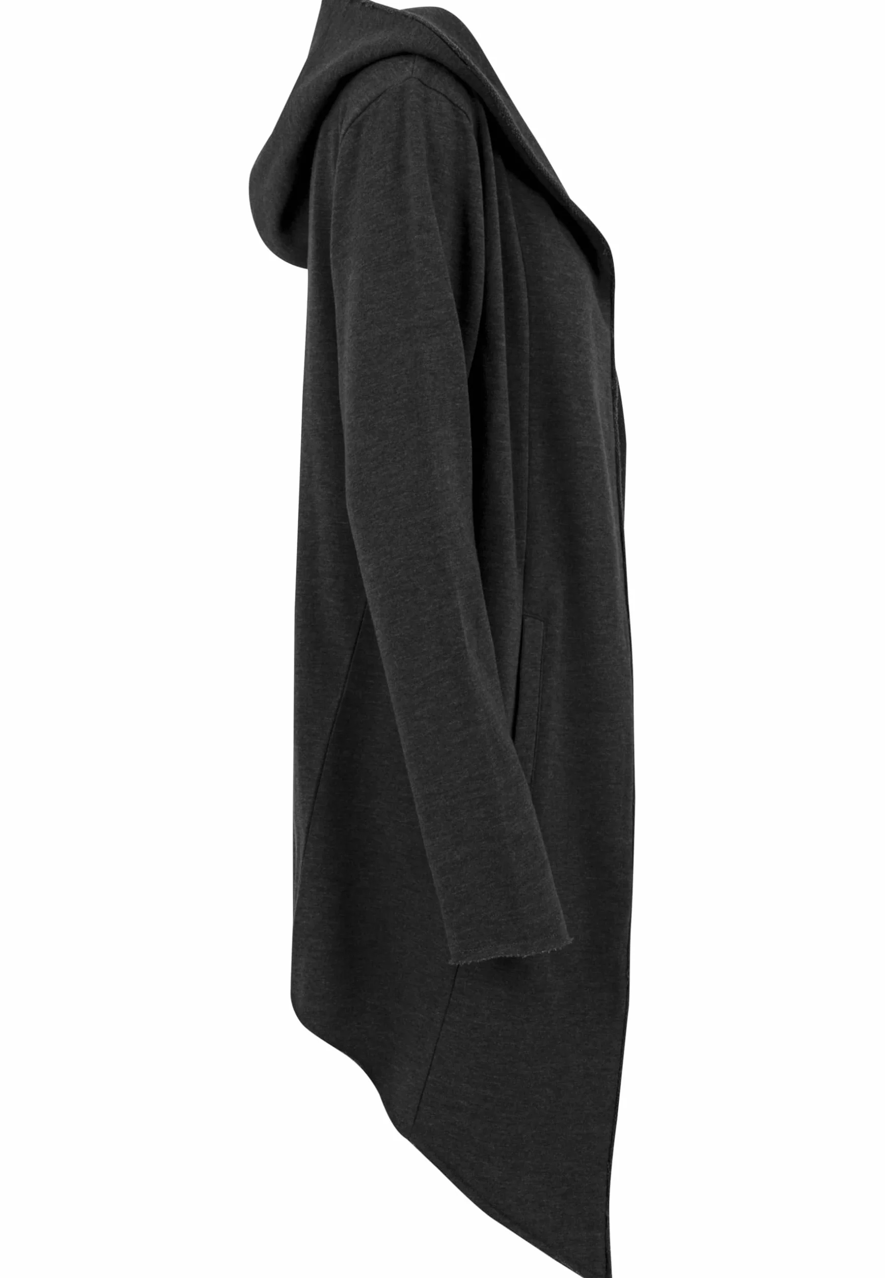 Urban Classics m?ska bluza z kapturem z d?ugim r?kawem z kapturem, otwierany kardigan z przodu