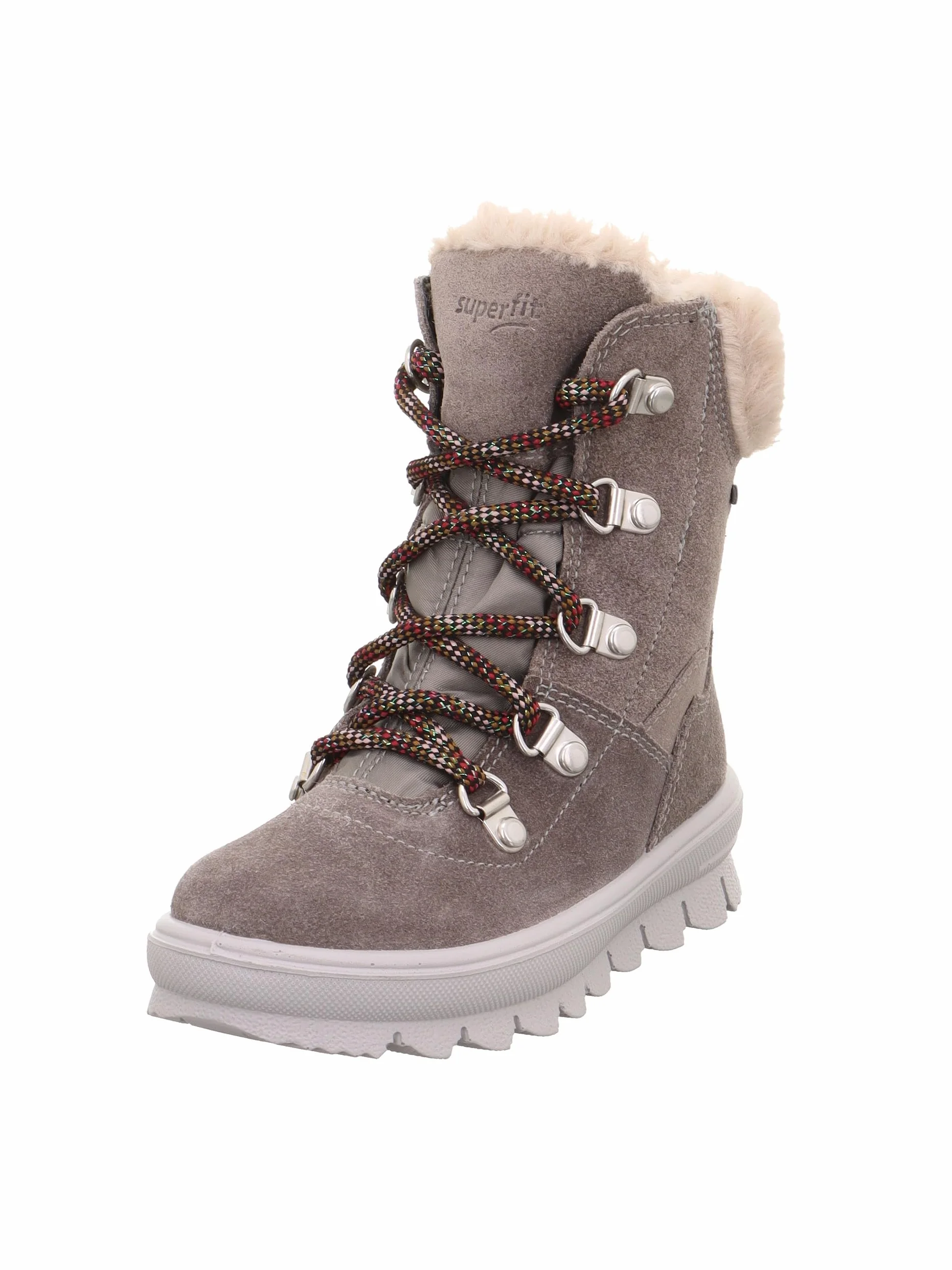 Superfit Dziewczynki Mädchen Flavia Mädchen Warm Gefütterte Gore-tex Grau 2020kozaki