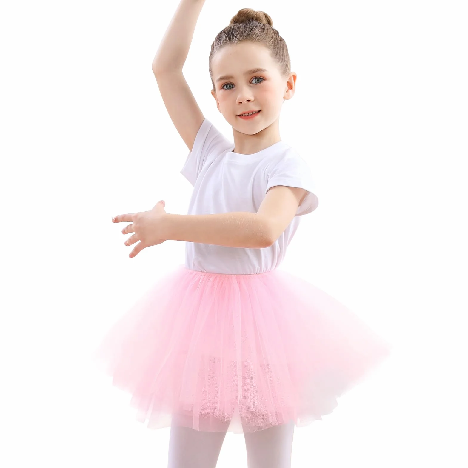 Spódnica tiulowa dla dziewczynek, spódniczka tutu, 5 warstw, mini spódniczka tiulowa, spódniczka baletowa, do tańca, tutu, dla dziewczynek, na urodziny, jako prezent na co dzień, na