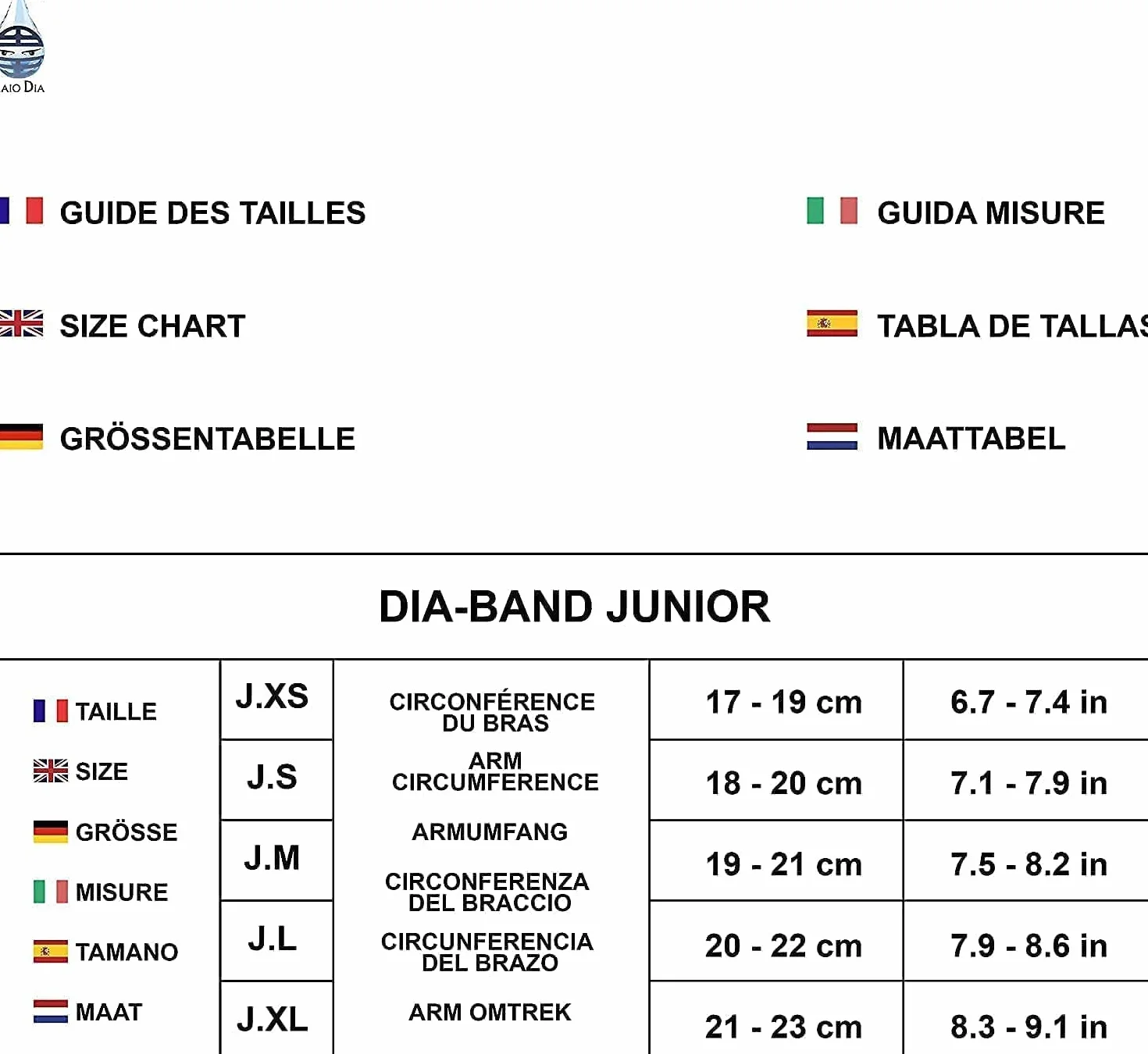Dia-Band dla dzieci, opaska podtrzymująca i ochronna do czujnika glikemii Freestyle Libre, Medtronic, Dexcom lub Omnipod - opaska na głowę dla cukrzycy wielokrotnego użytku (Junior.XS (17-19 cm))