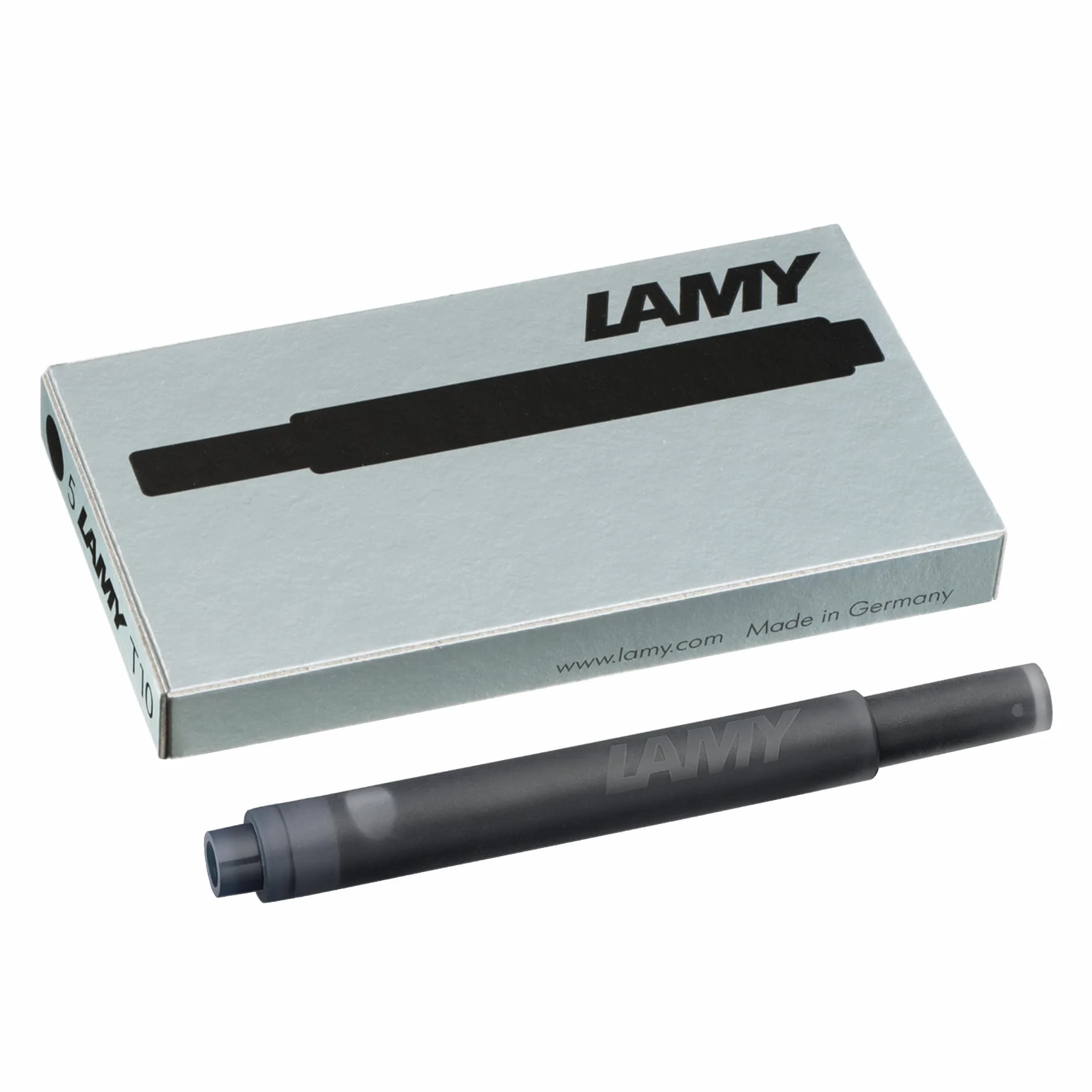 Lamy T10 LT10BKB Wkład Atramentowy, Czarny, 1,25 ml, 5 Sztuk