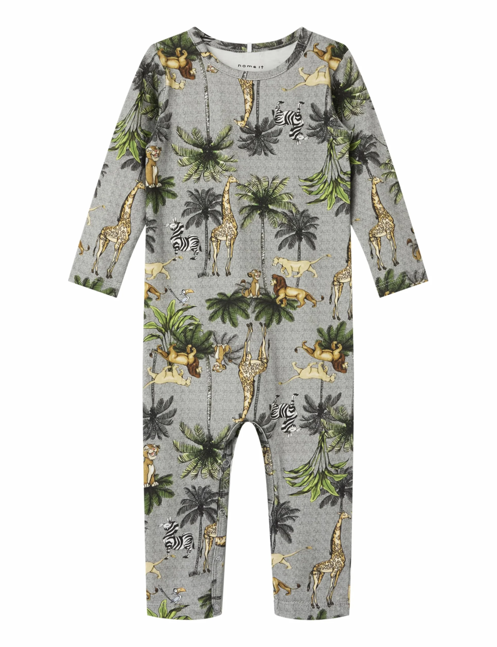 NAME IT kombinezon Niemowlęta - chłopcy Nbmjebb Lionking Ls Suit Wdi