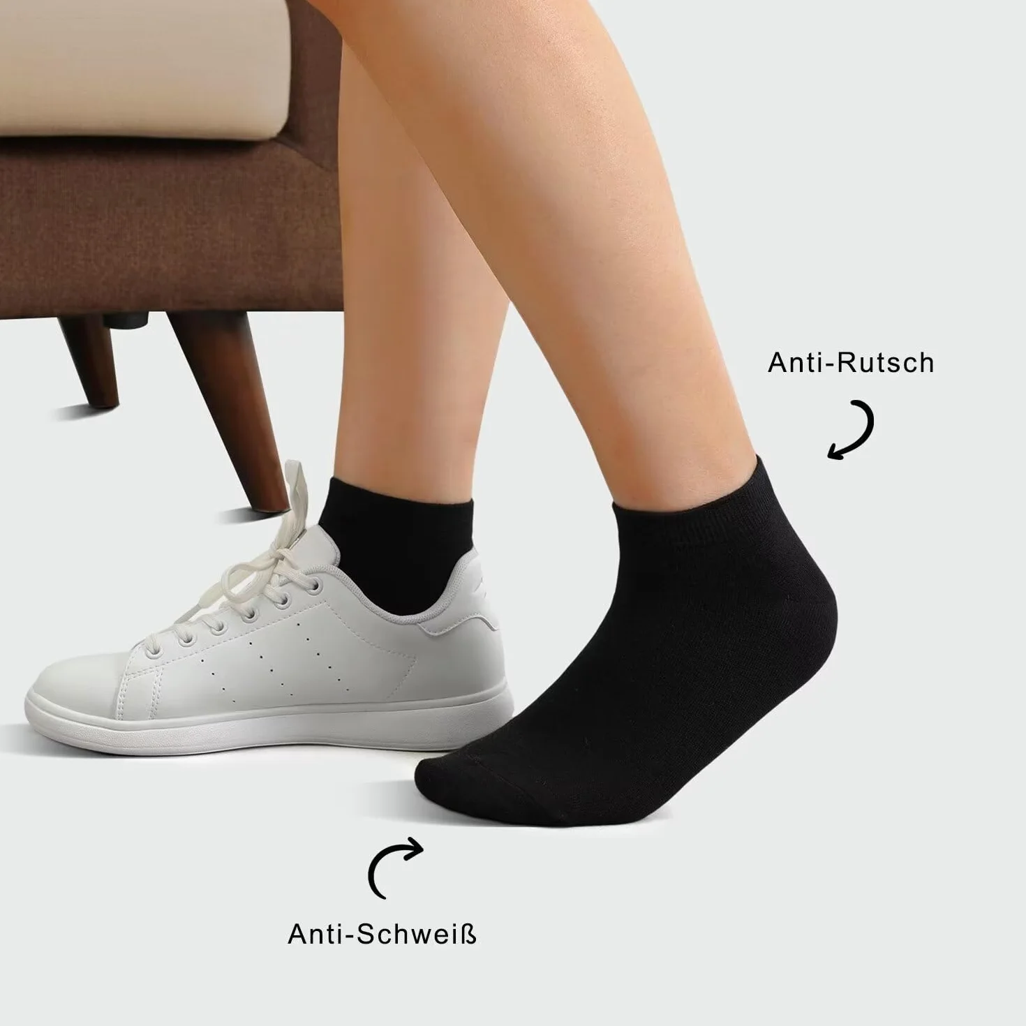 YouShow Short Socks Men Women 10 Pairs Ankle Sneaker Half Socks Booties Cotton Unisex OEKO-TEX Standard 100