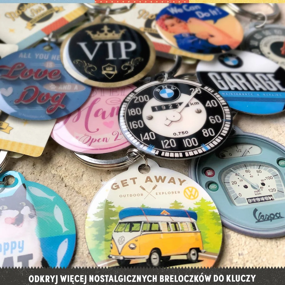 Nostalgic-Art breloczek do kluczy – BMW Tachometer