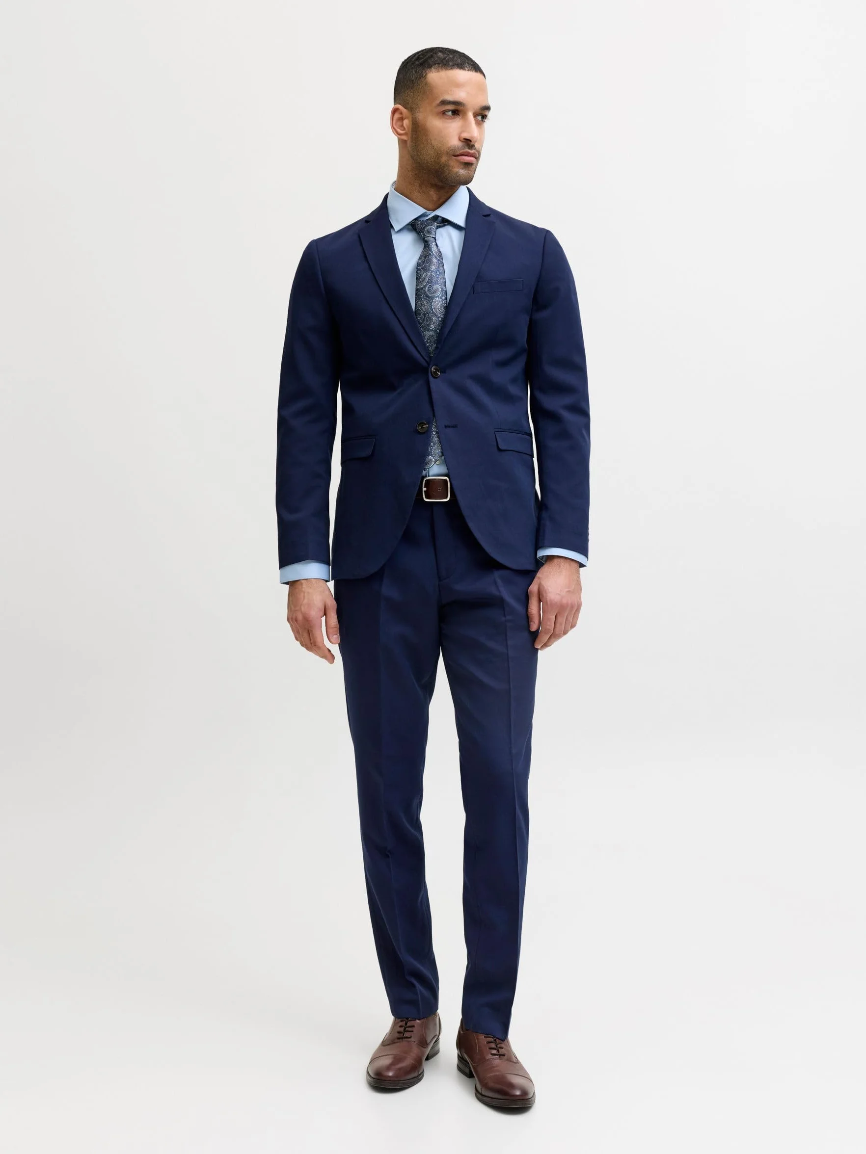 JACK & JONES jprfranco suit noos Garnitur Mężczyźni, Medieval Blue, 48