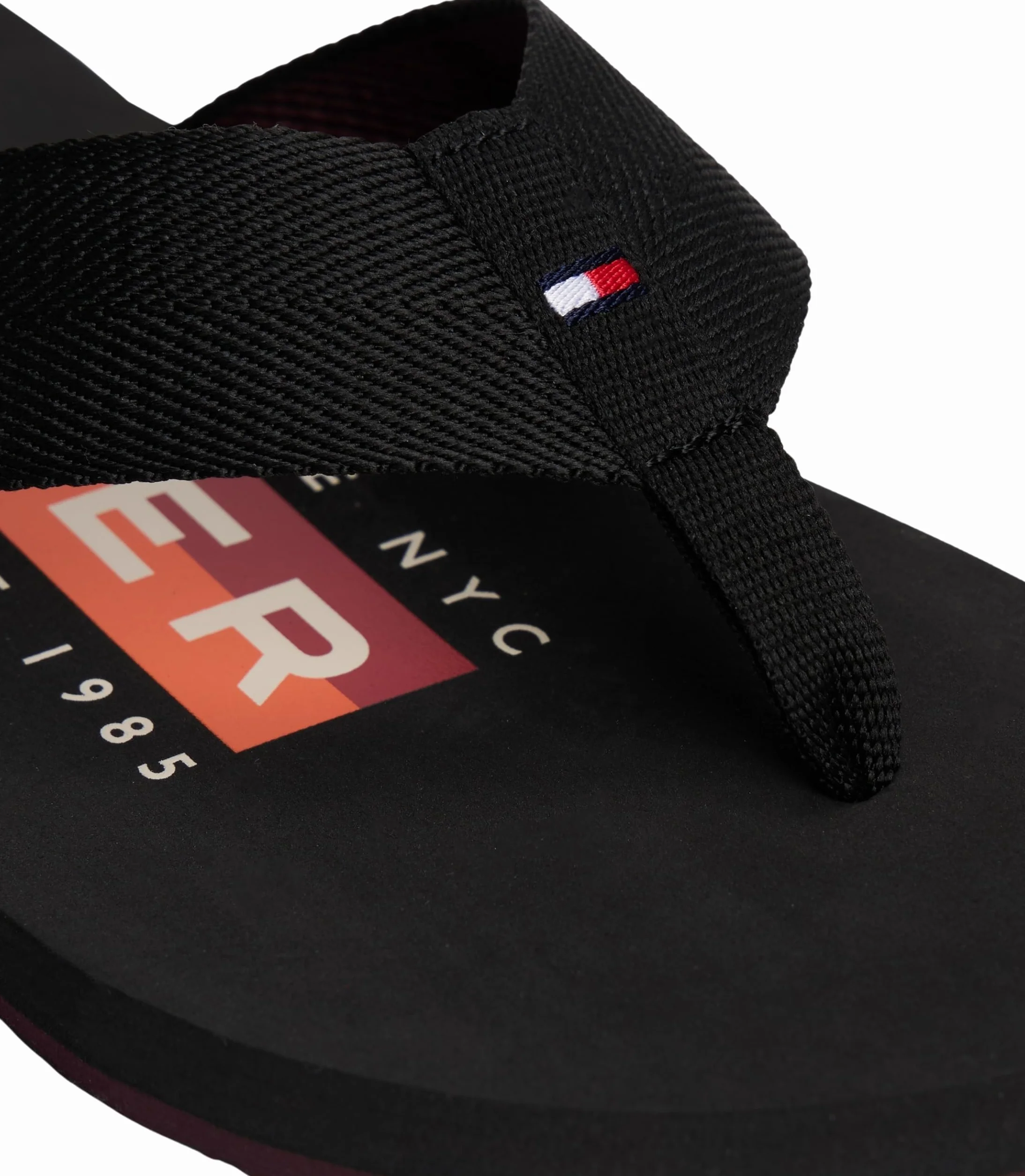 Tommy Hilfiger Mężczyźni Corporate Hilfiger Beach Sandal Fm0fm05620Klapki