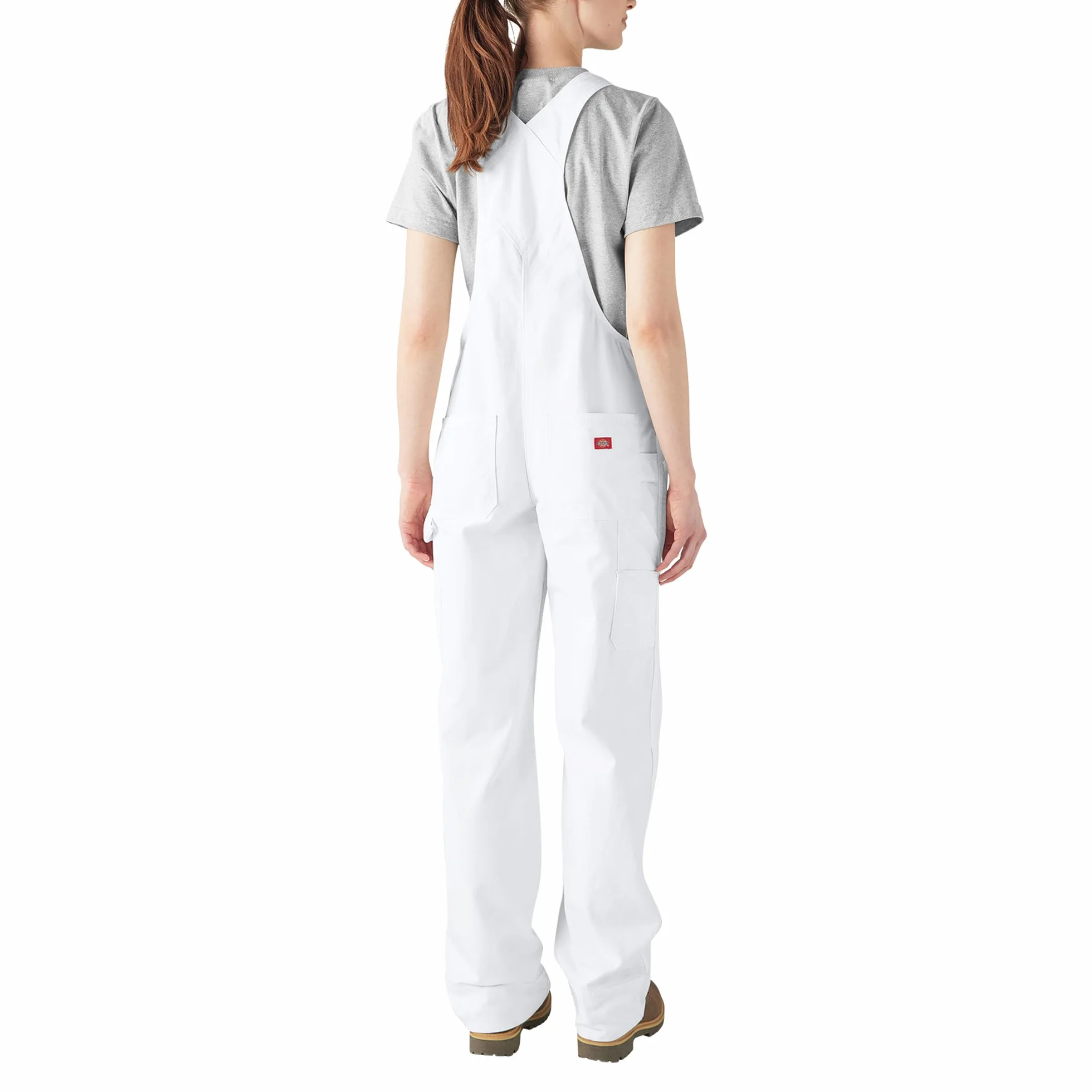 Dickies, Damskie ogrodniczki w swobodnym stylu z prostymi nogawkami