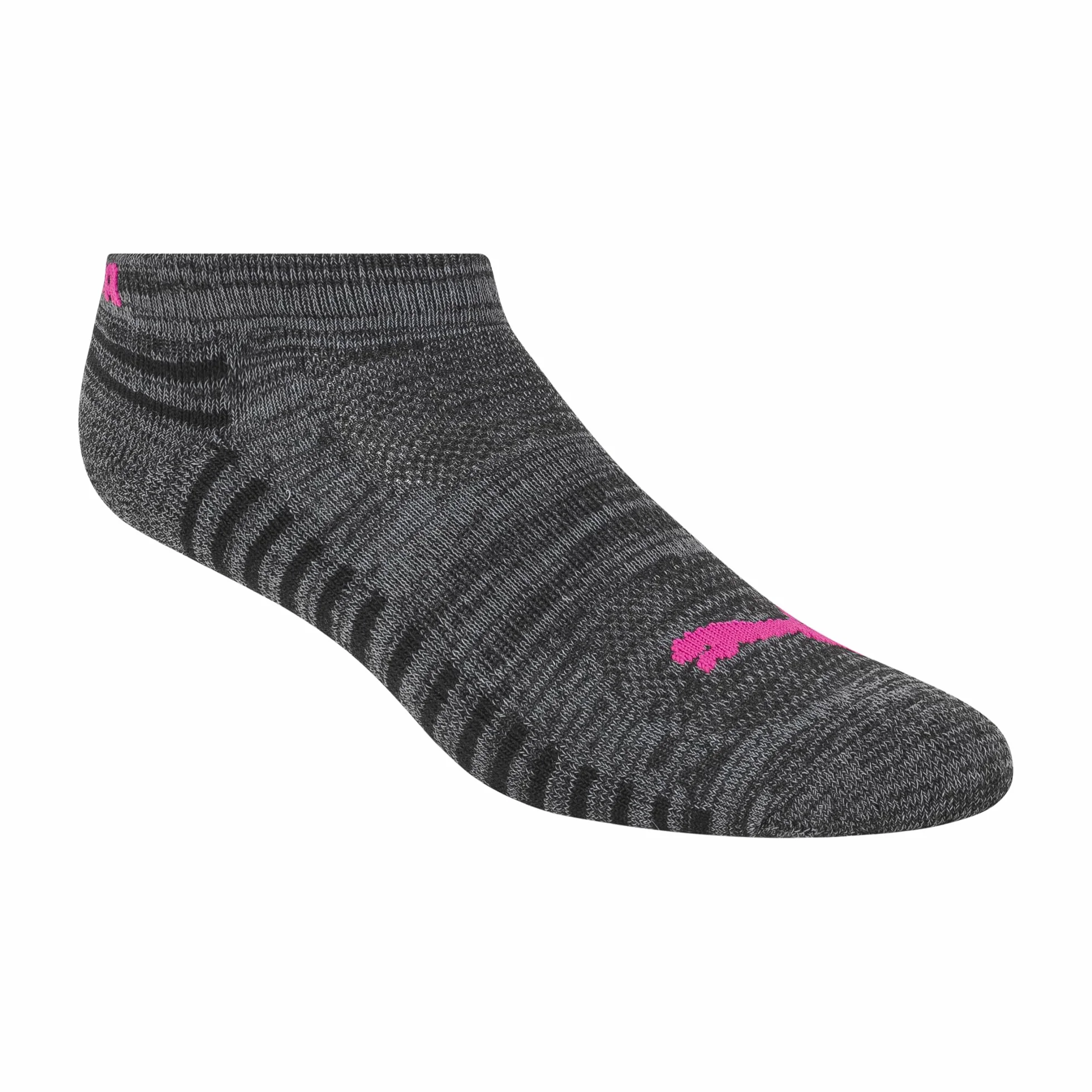 PUMA Damskie 6-pak skarpet do biegania, Szary pomarańczowy, 42-44.5 EU