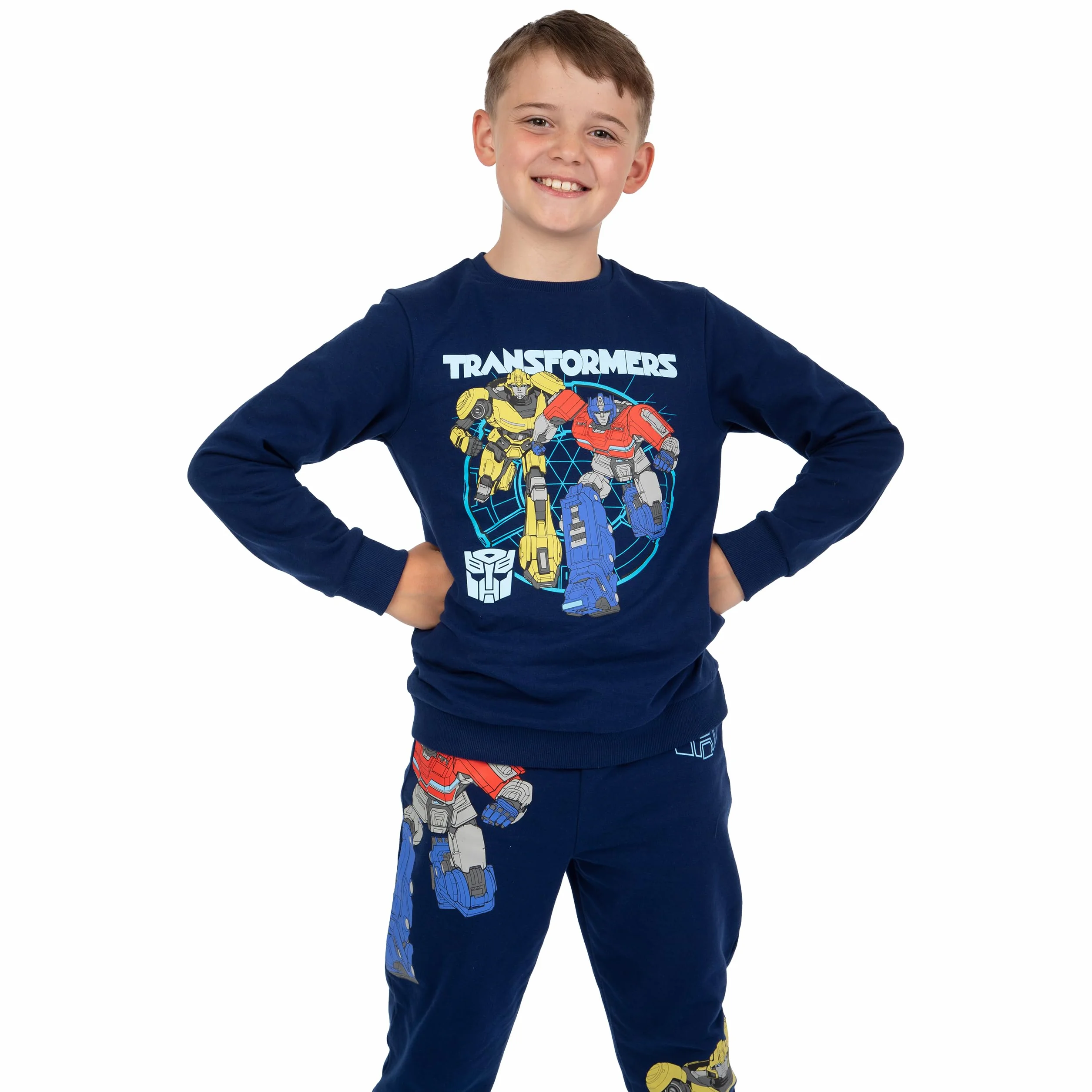 Transformers Bluza I Spodnie Dresowe | Bluza Dla Chłopca I Spodnie Dresowe | Optimus Prime Co-Ord | Dresy Dla Chłopców Co-Ords