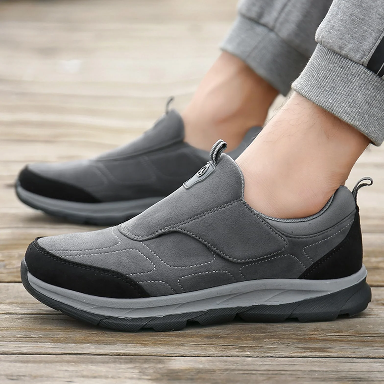 Buty dla cukrzyków, męskie, z zapięciem na rzepy, damskie buty do chodzenia, buty rekreacyjne, buty sportowe, wygodne, antypoślizgowe, w średnim i starszym wieku, rozm. 35-46