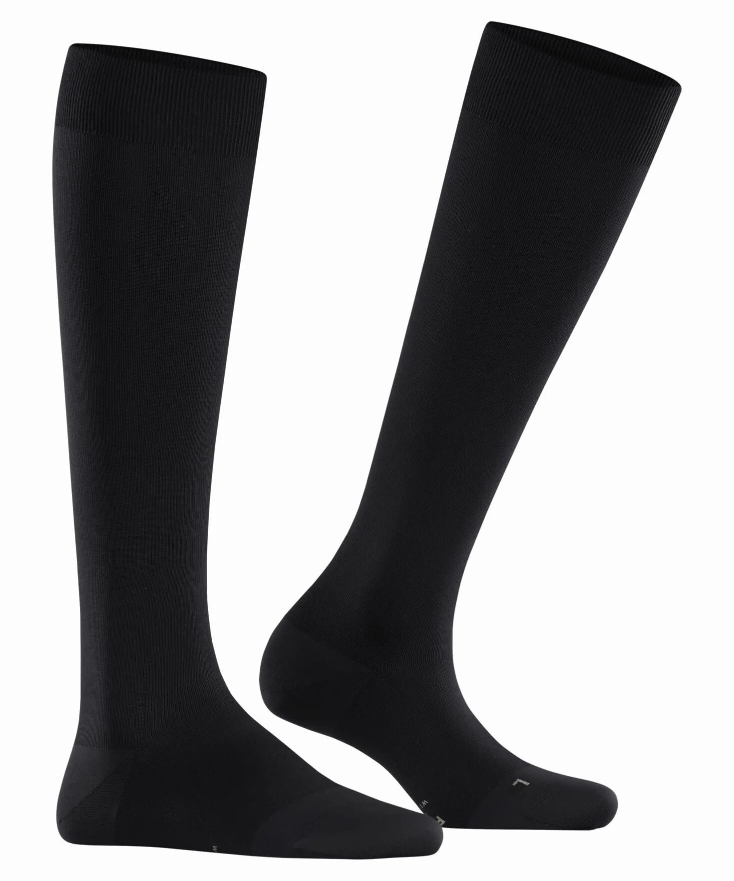 FALKE Kobiety Podkolanówki Energizer W Kh Uciskowe kompresyjne 1 Para, Czarny Black 3009, 39-40