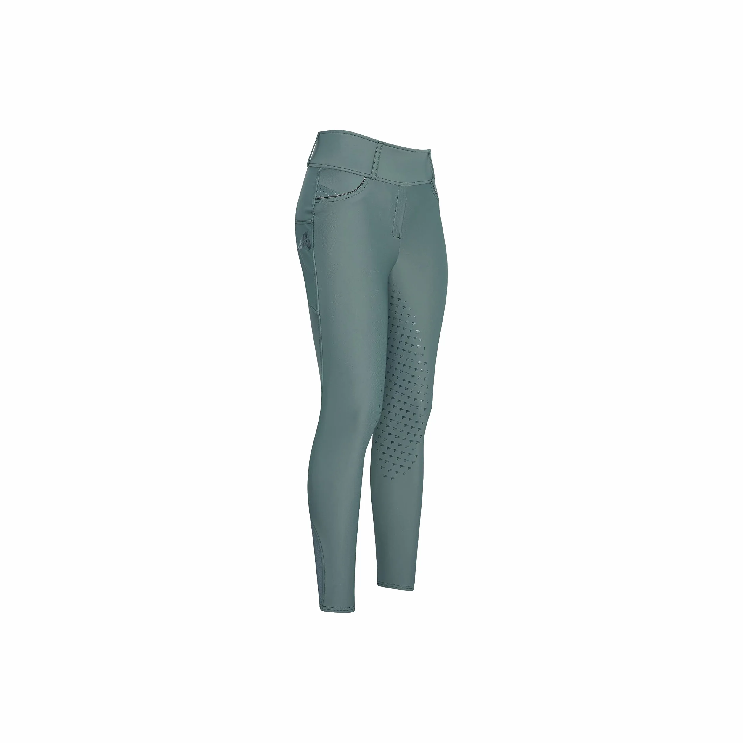 euro-star Legginsy jeździeckie Easy Rider ERMaxima FullGrip Dark Castor HW 22