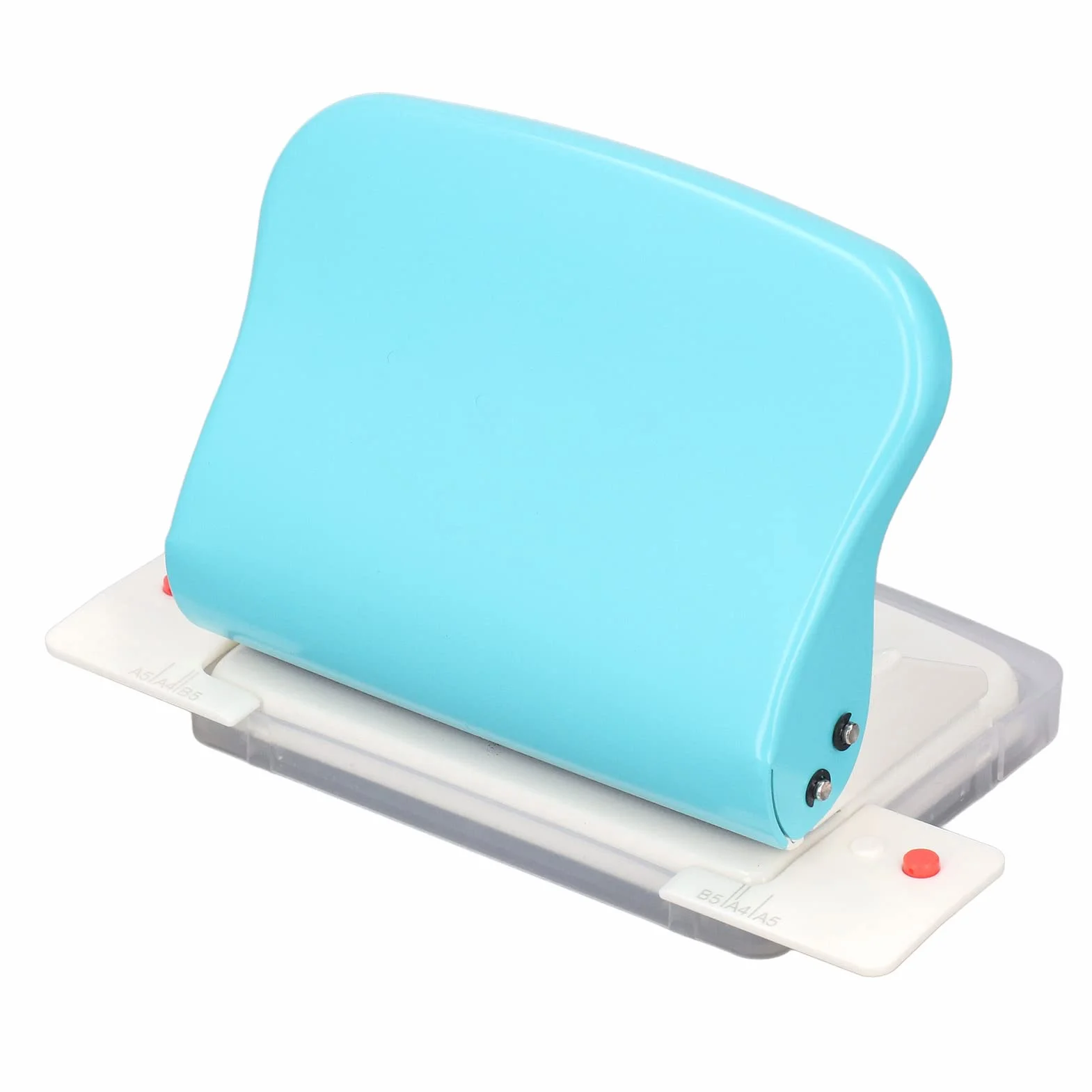 Segregator Spiralny A4 A5 A6 A7 z Cewką Okrągłą Ręczny Otwór 9,5mm Głębokość 7mm Pojemność 10 Arkuszy Biurowy Organizer Papierowy