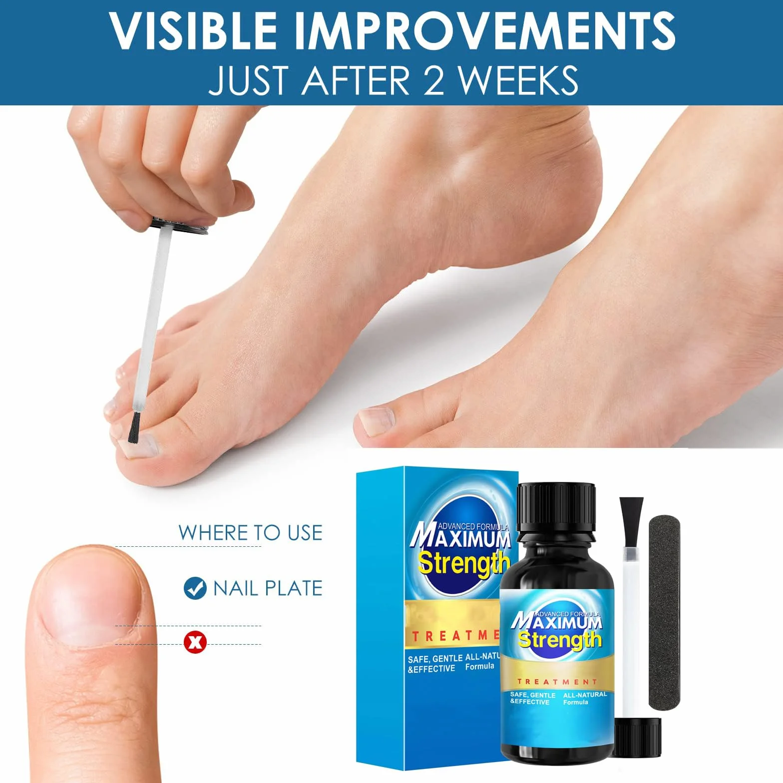 Easy to use, Suitable for use on feet 227 Fl Oz