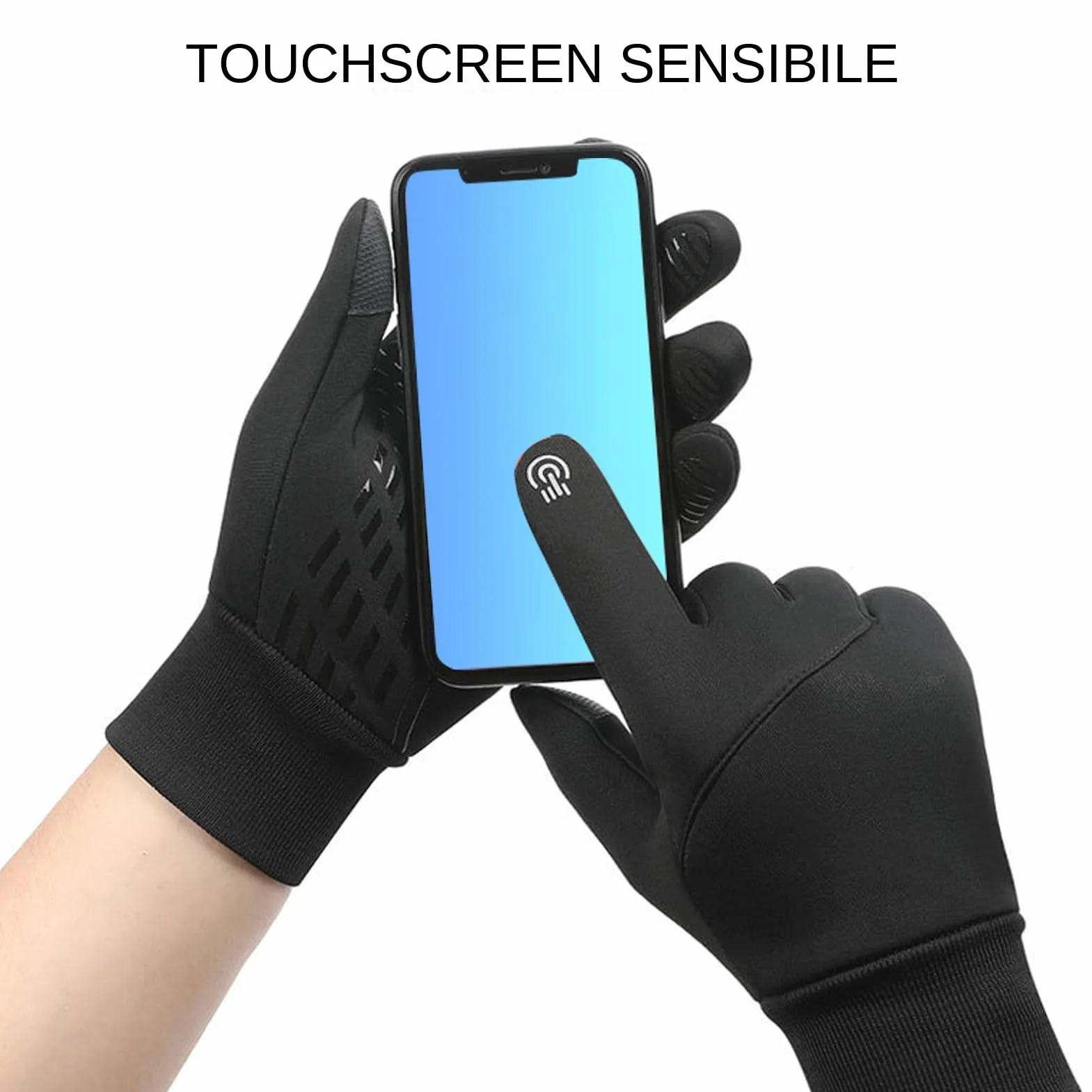 Rechargeable Heated Gloves, Zimowe rękawiczki do ekranów dotykowych, izolowane ogrzewanie, regulowane termiczne sterowanie, rozgrzewki ręczne do jazdy na nartach i snowboardzie, jazda na rowerze