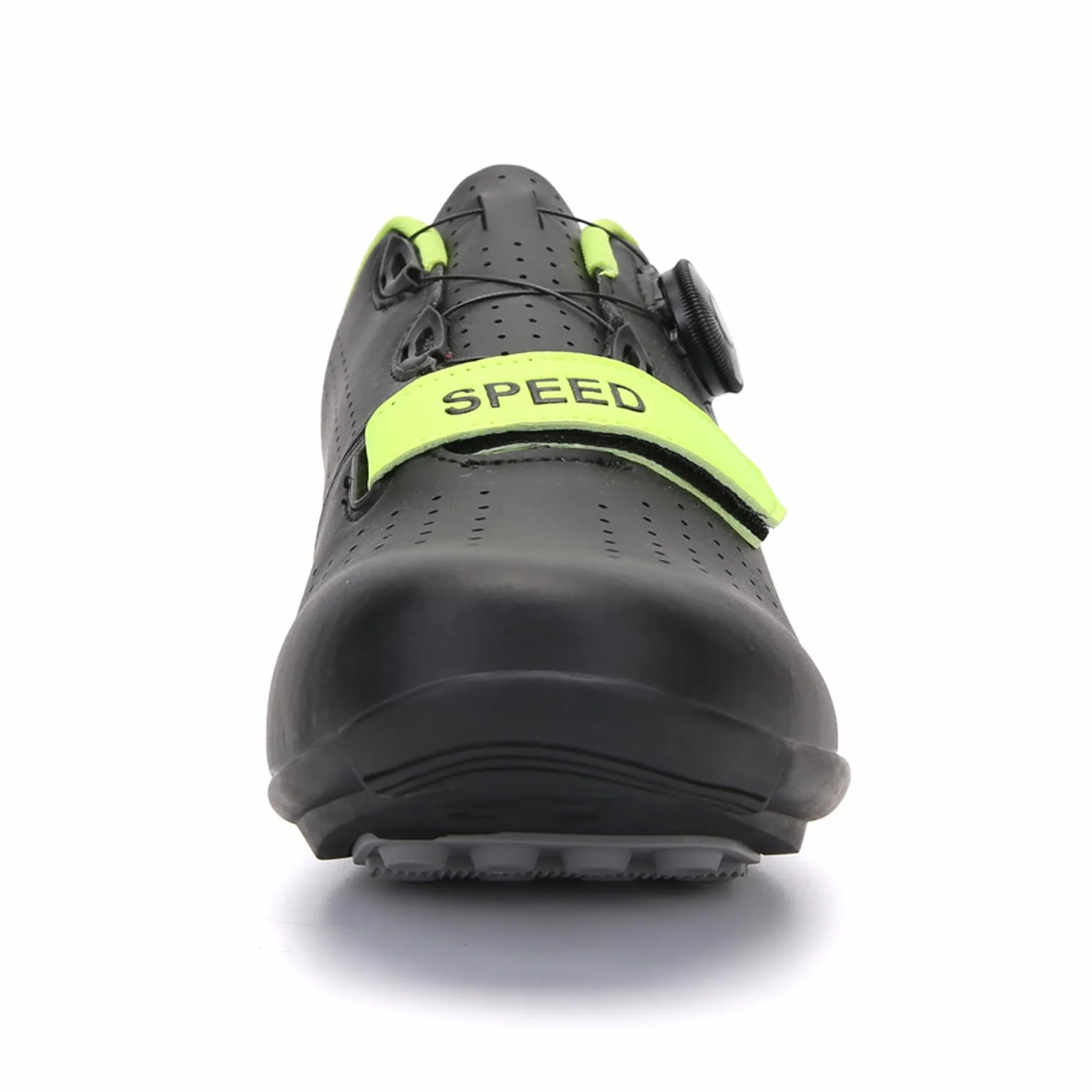LZQpearl Trampki Rowerowe, Górskie Trampki Rowerowe I Szosowe Z Gumową Podesztywą Buty Rowerowe Bez Blokady System Sznurowania Szybkie Obrót Black, 43
