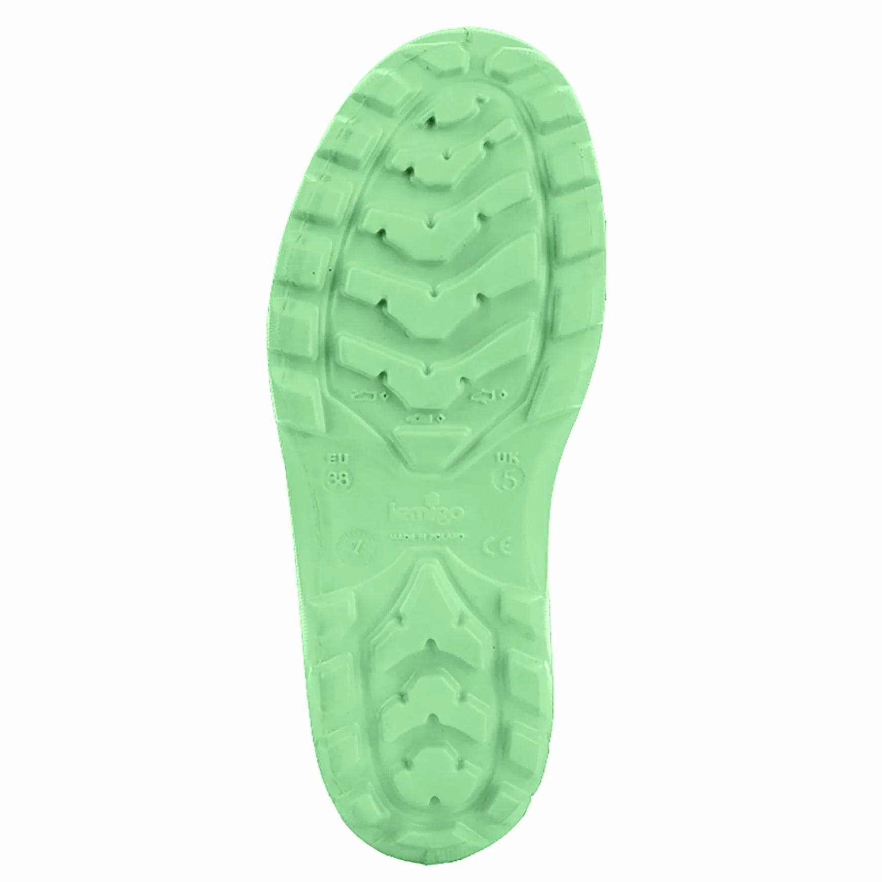LEMIGO Kalosze ogrodowe unisex z pianki EVA bardzo lekkie z wkładką filcową 36-47 EU (Miętowy, 40)