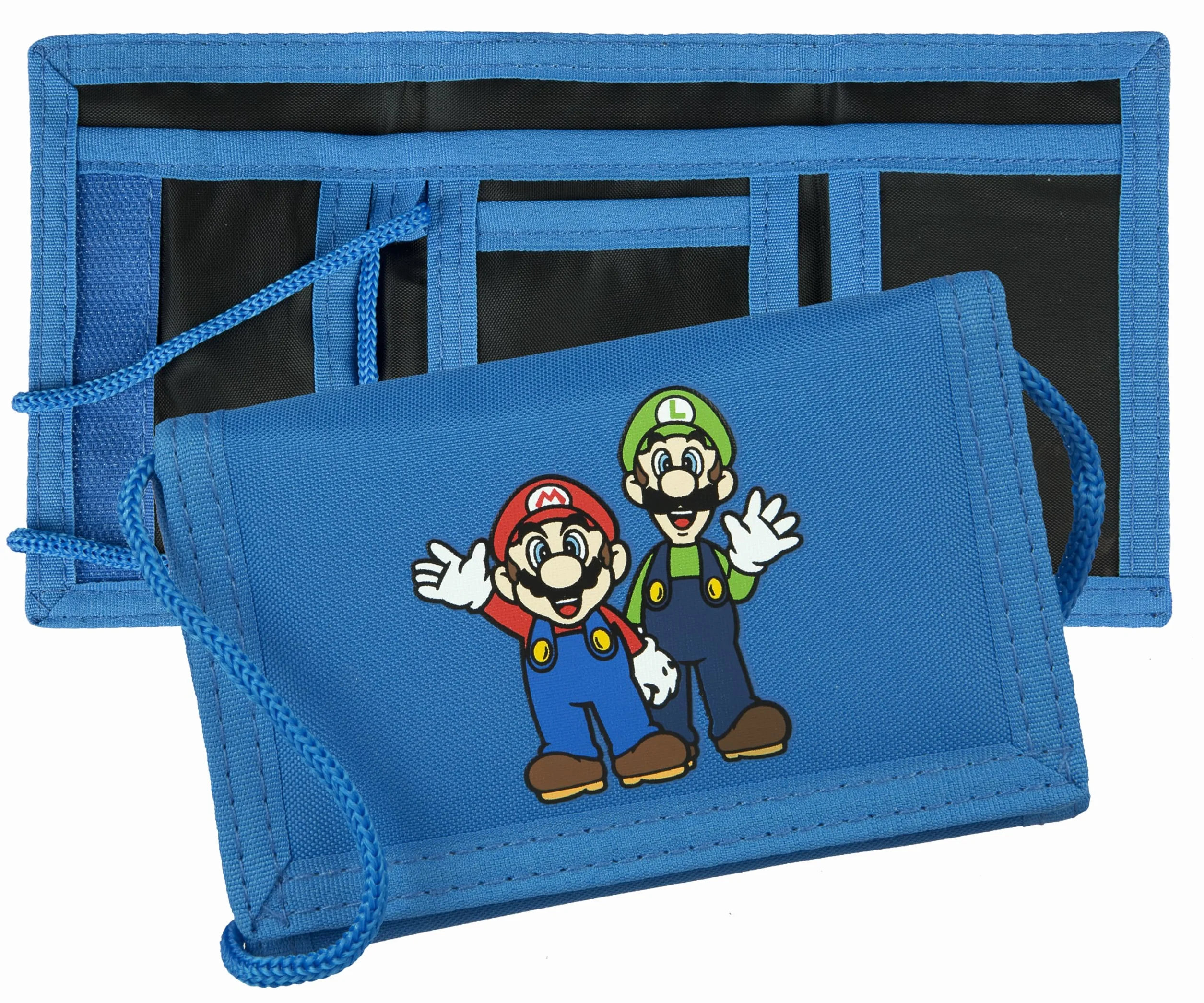 Undercover, Super Mario, portfel, dzieci, chłopcy, dziewczyny, nastolatki, nastolatek, portmonetka, portfele, fan, portfel na piersi, 8 x 13 cm, pieniądze, bilet, bezpieczny, podróż, piękny prezent