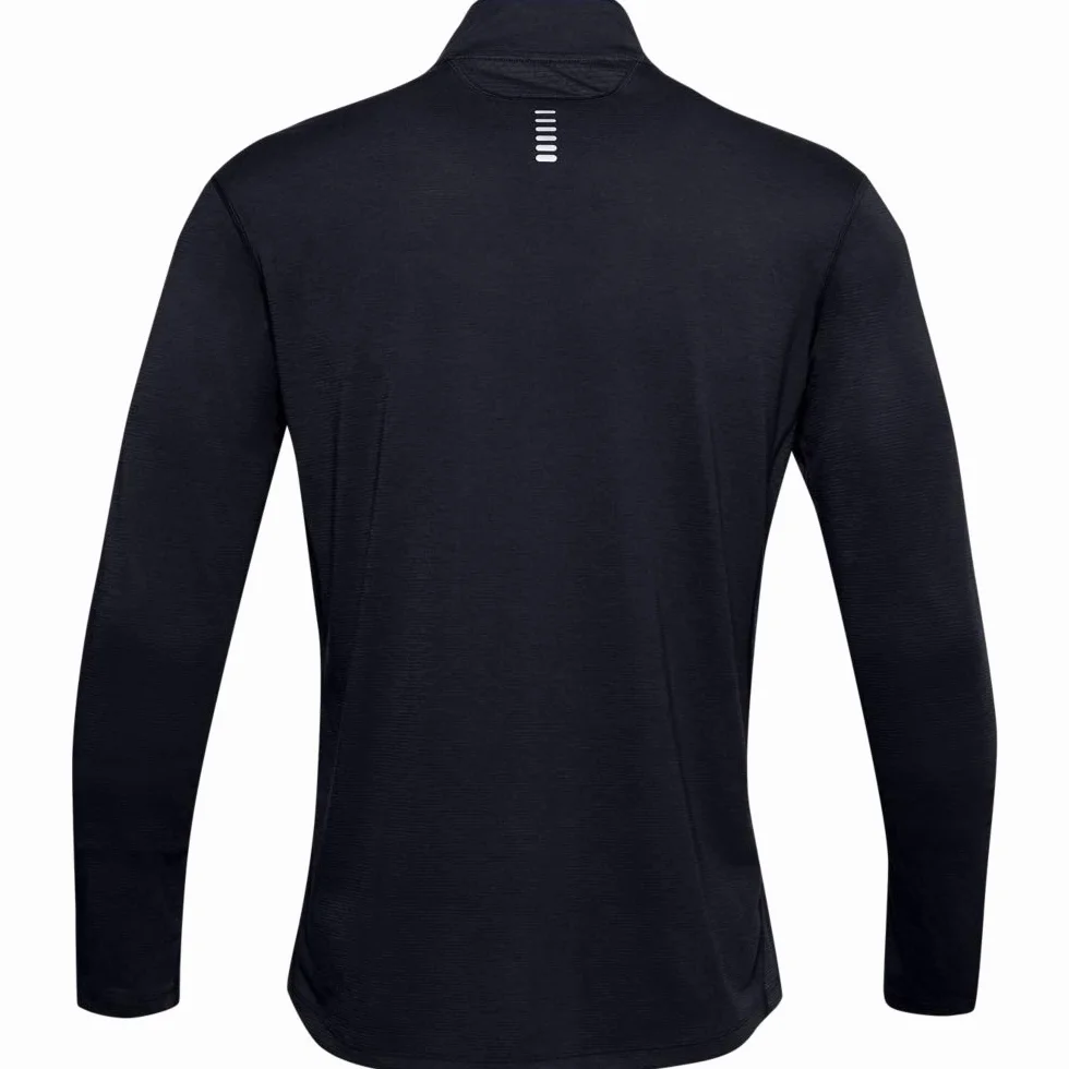 Under Armour Streaker 2.0 zamek błyskawiczny do połowy, rozgrzewany top z długim rękawem do biegania, zapinany na zamek top z nowoczesną tkaniną dla mężczyzn