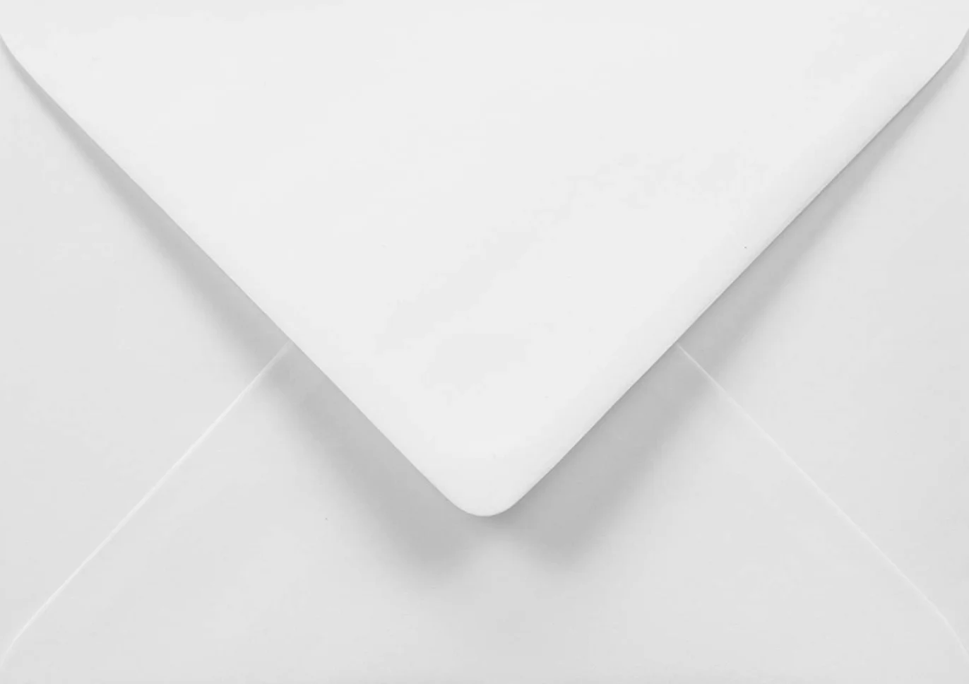 Netuno 50 x biały papier B6 12,5 x 17,5 cm 100 g komercyjny bez okna na karty, zaproszenia, udział, korespondencja - Gumowana zakładka