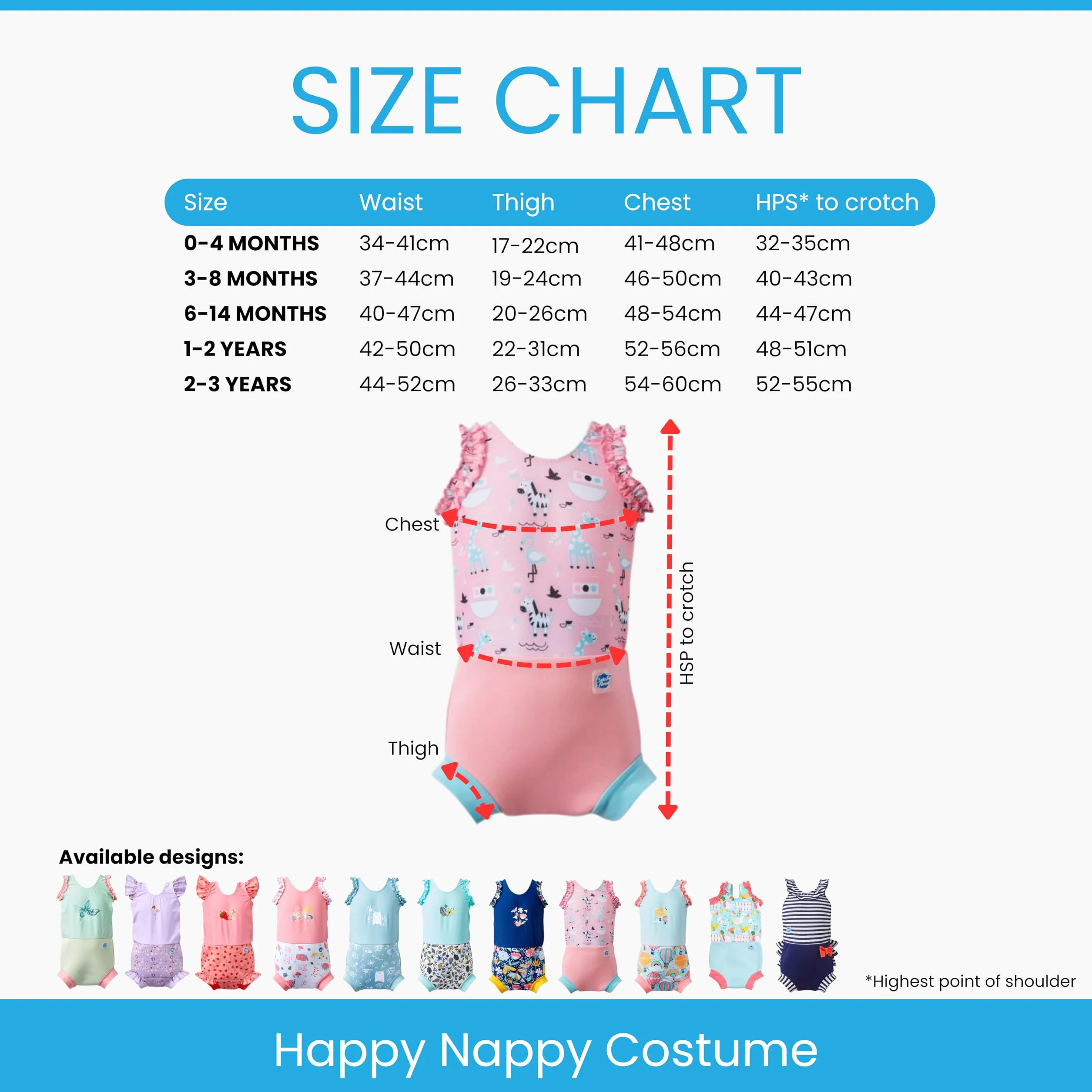 Splash About Happy Nappy kostium kąpielowy z falbankami, kolor liliowy, 6-12 miesięcy