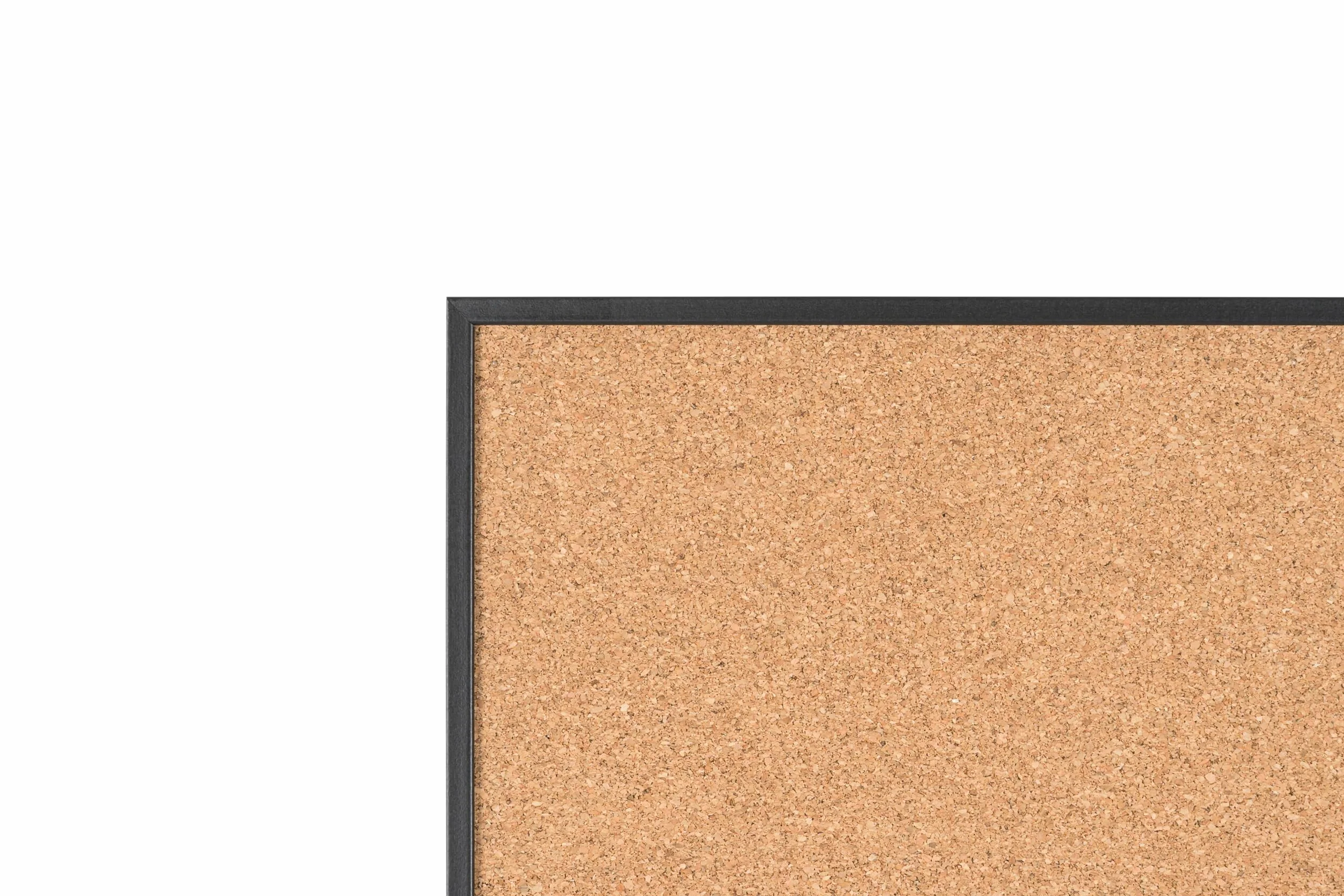 Bi-Office New Basic, tablica korkowa z czarną ramą MDF, 885 x 585 mm