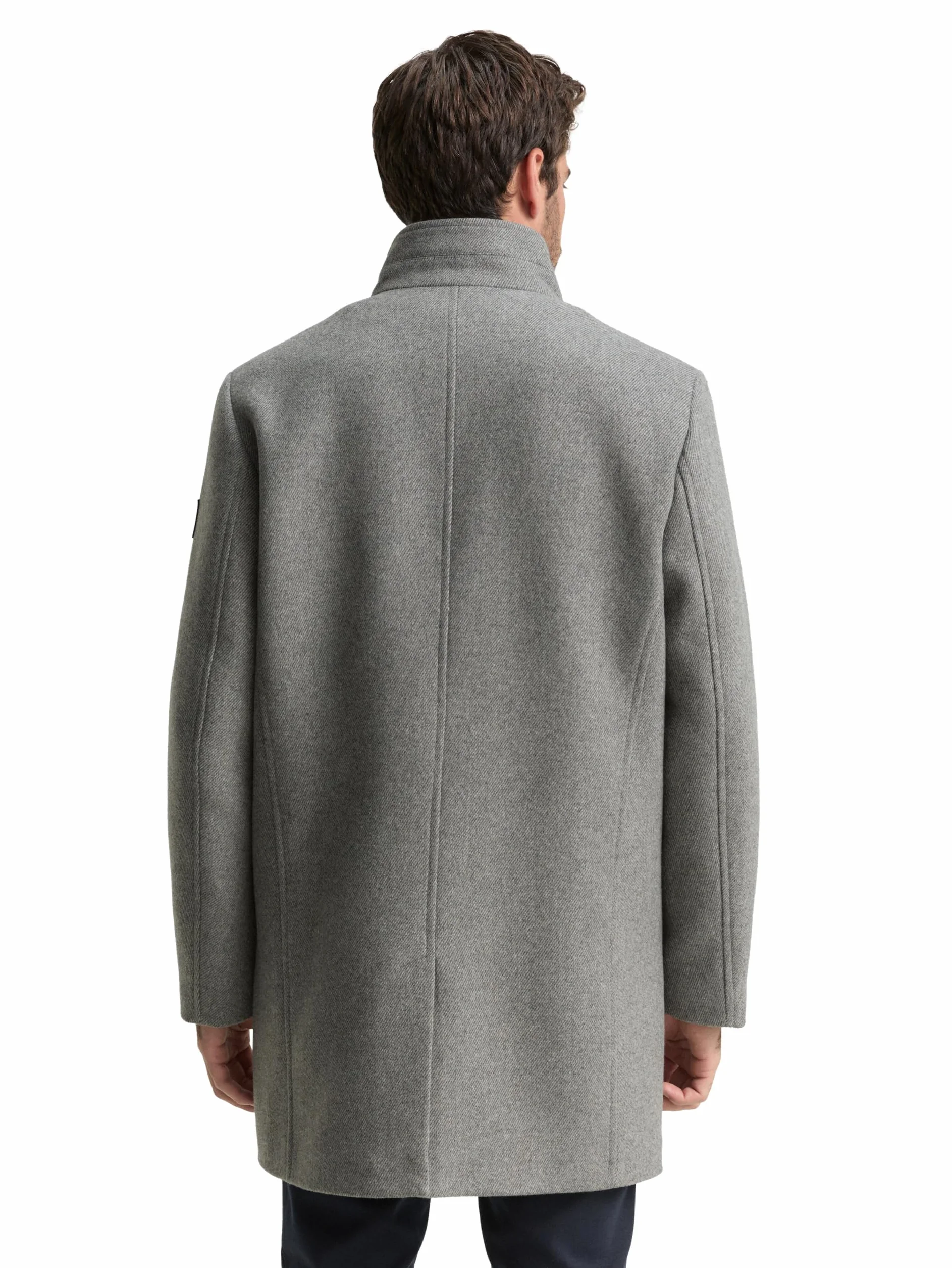 TOM TAILOR Płaszcz wełniany Mężczyźni 1046983
