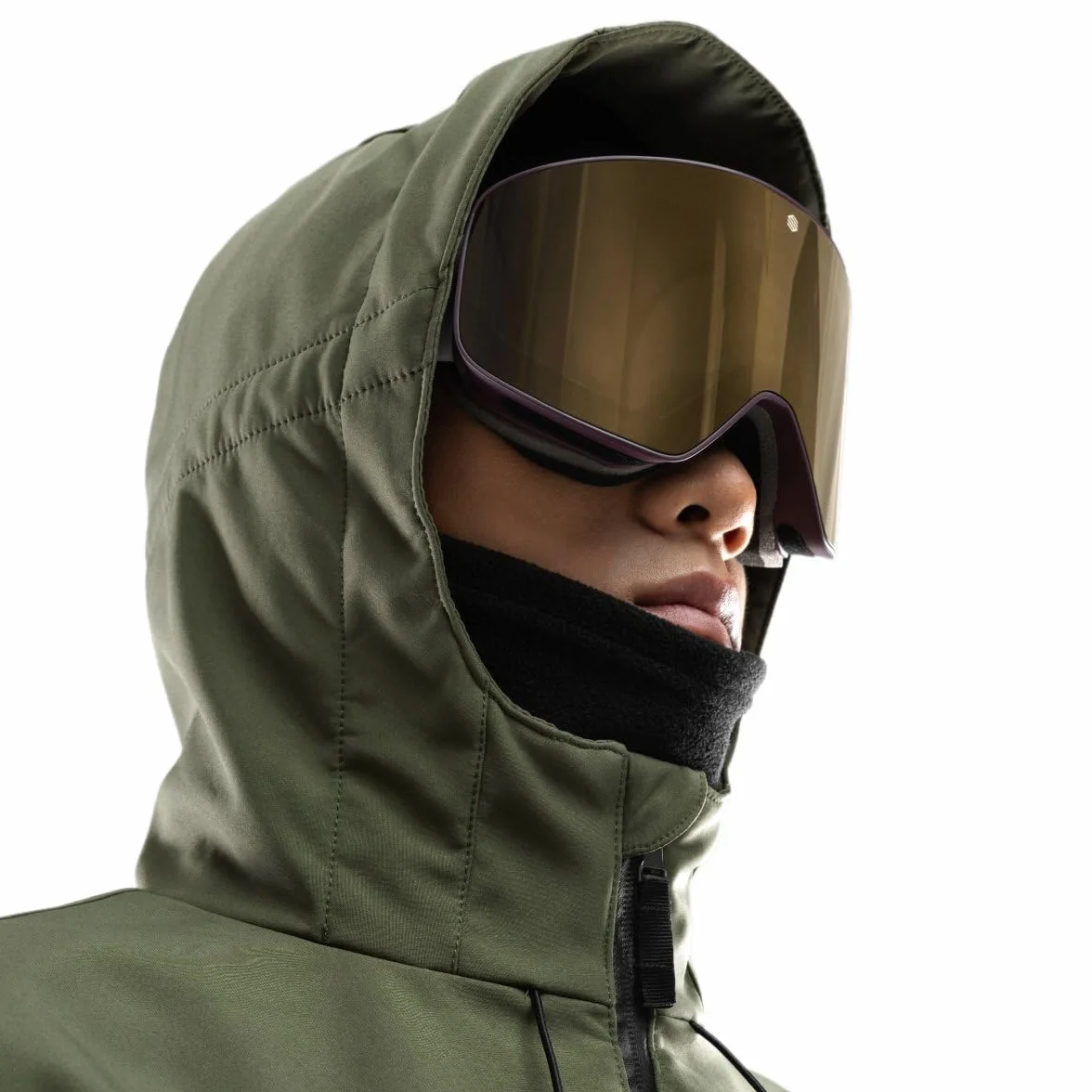 SIROKO - Kurtka Narciarska Softshell Siroko W2 Army - XS - Zielony