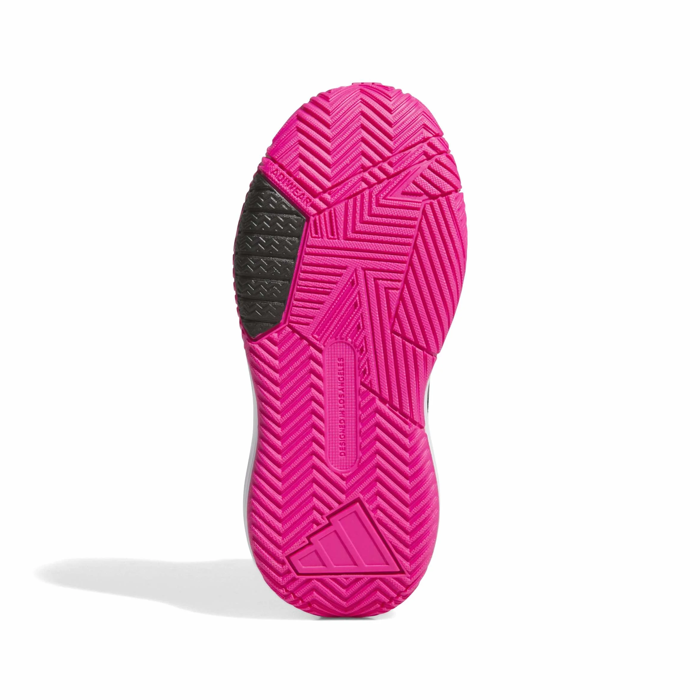 adidas Uniseks - dzieci Ownthegame 3.0 Shoes, Core Black/Iron Met./Shock Pink, 33 EU