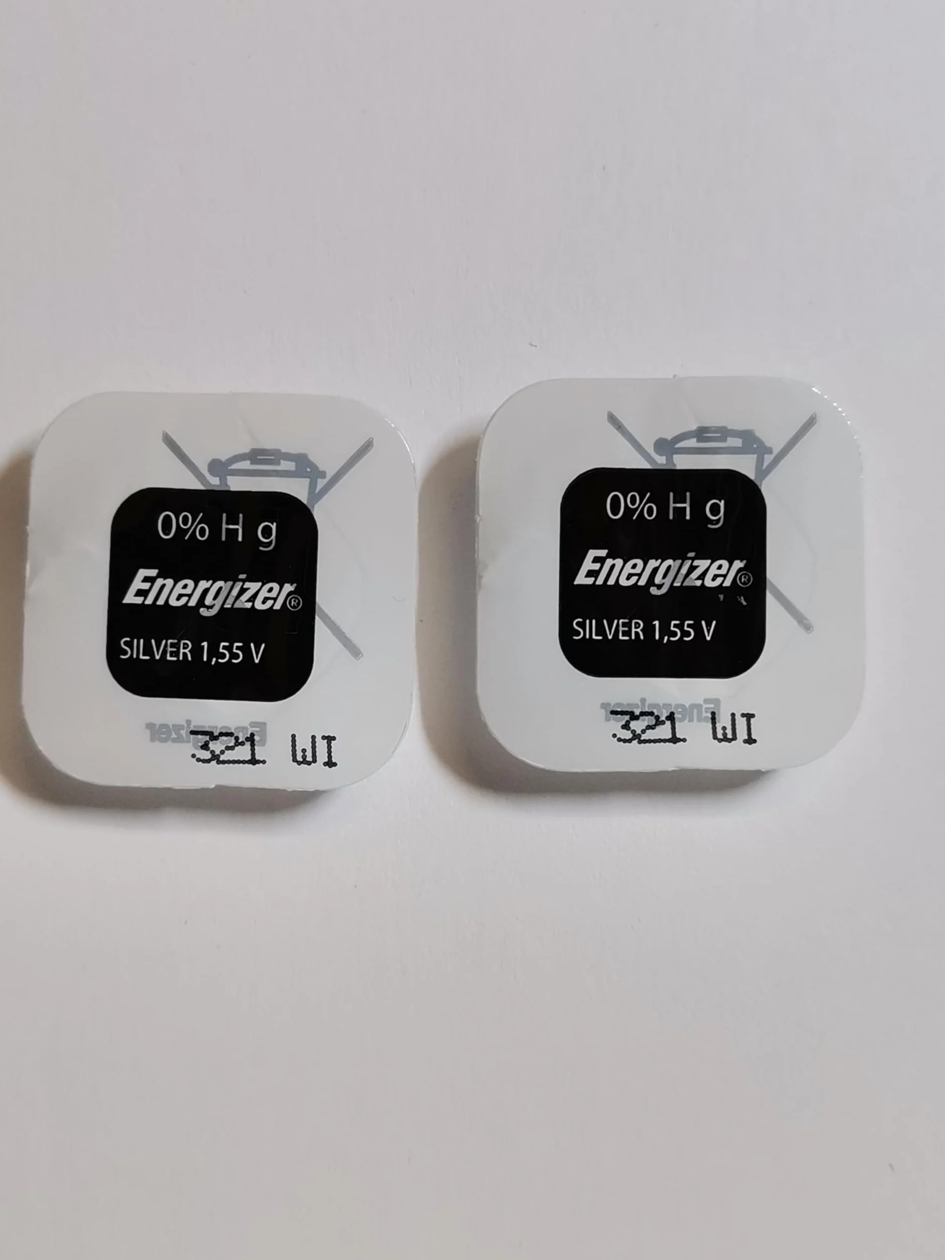 Energizer 2 x 321 tlenek srebra 1,55 V SR616SW SR65
