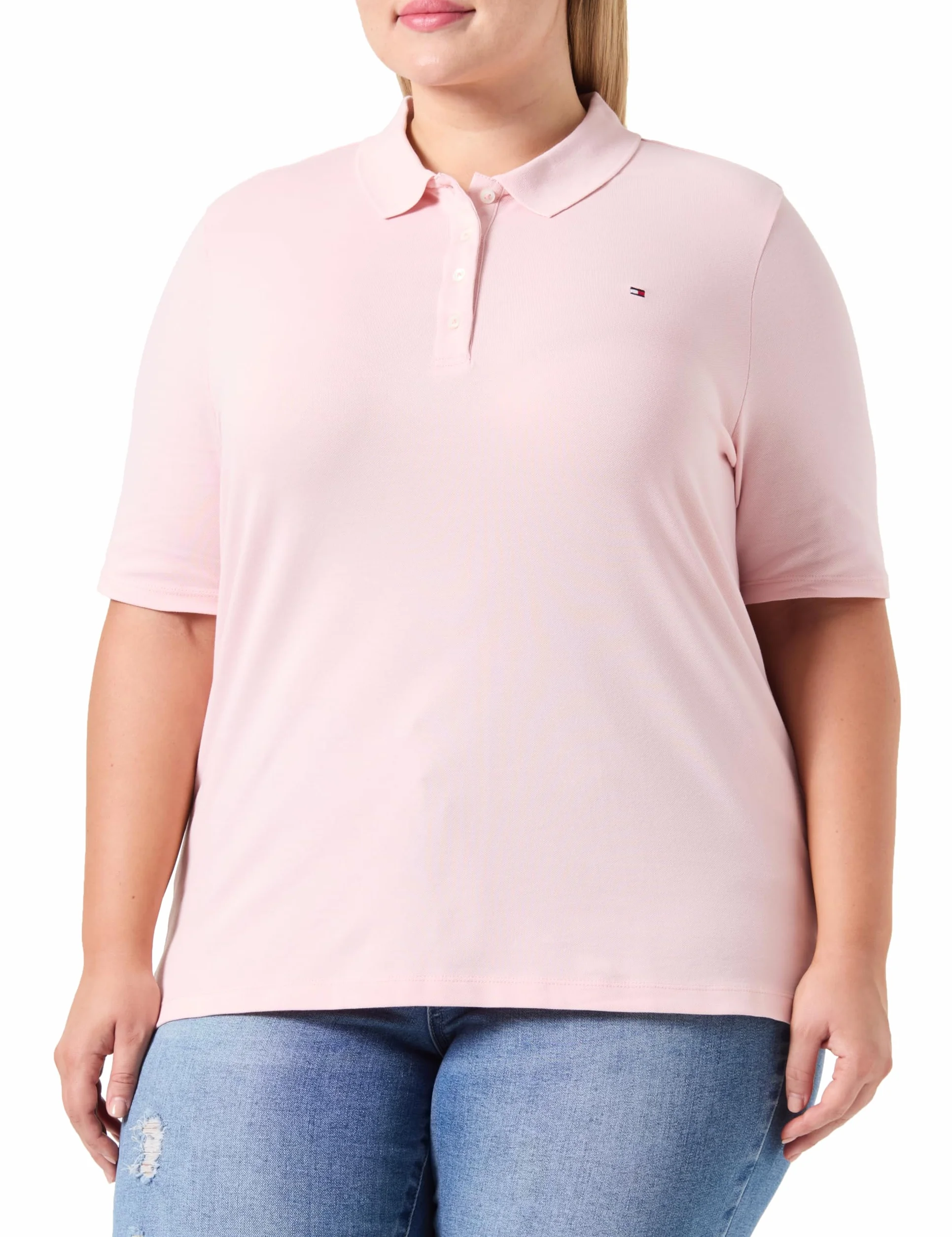Tommy Hilfiger Polo S/S Kobiety Crv 1985 Reg Pique Polo Ss