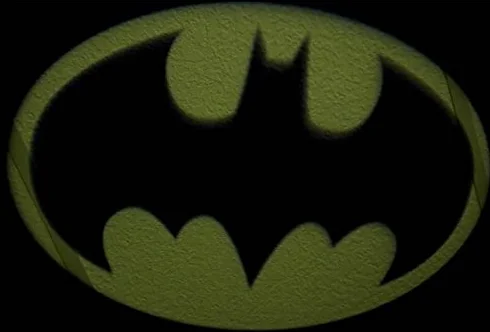 Batman DC Comics Batman Bat Signal projektor świetlny, lampa projekcyjna, plastik, czarny