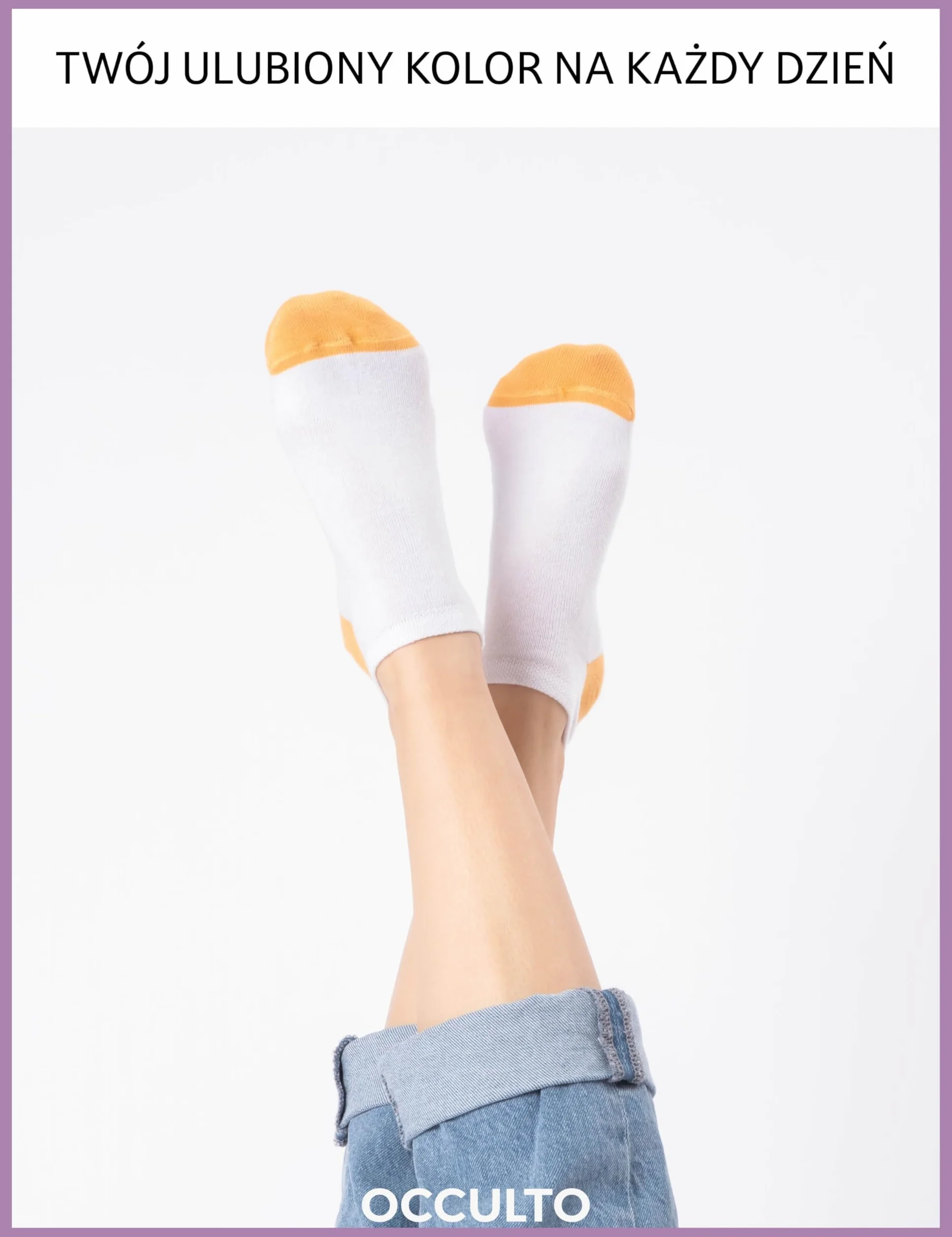 Occulto krótkie skarpetki damski 10 pak (model: Maja)