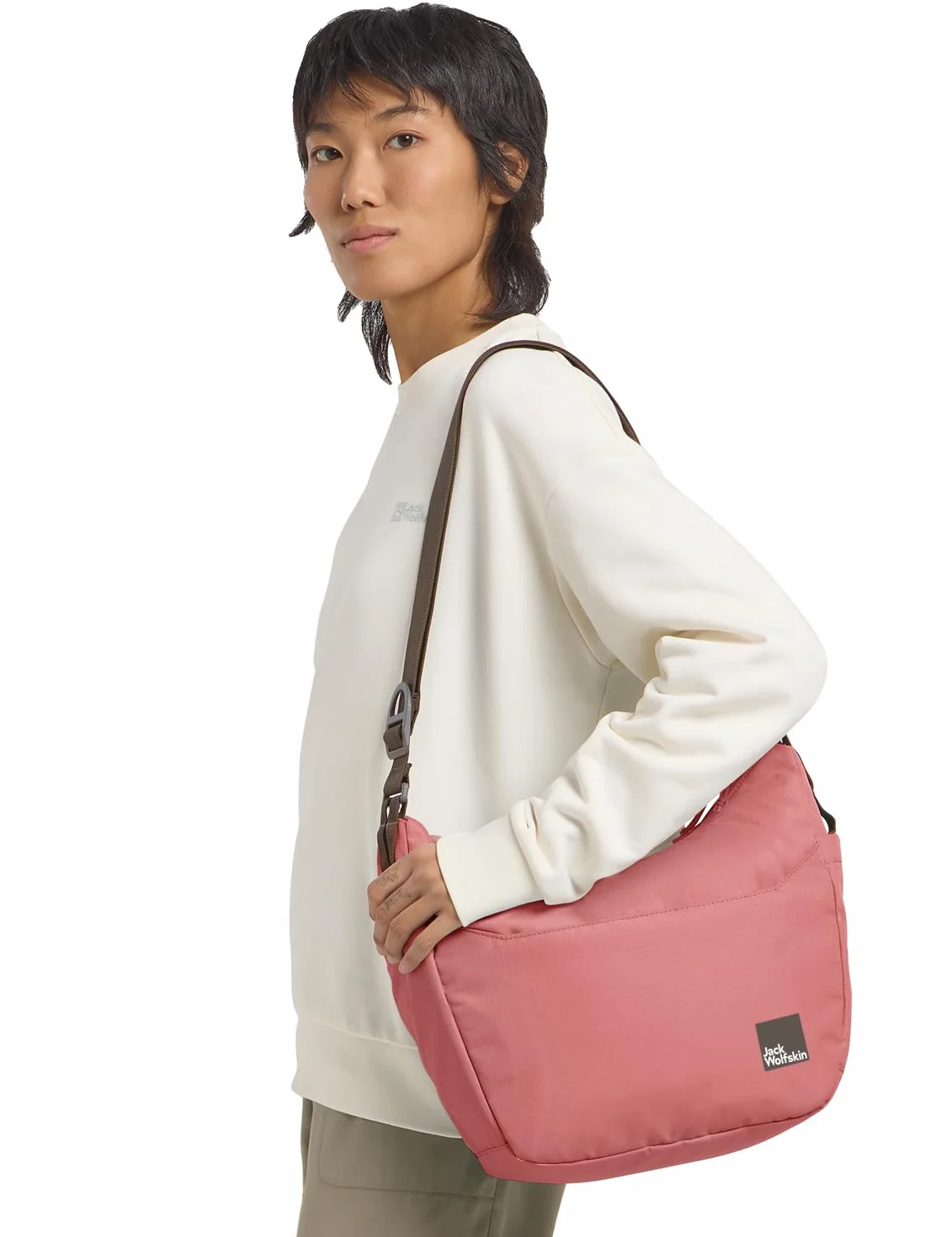 Jack Wolfskin Damska torba na ramię Paraiso, Mineral Red, Mineral Red
