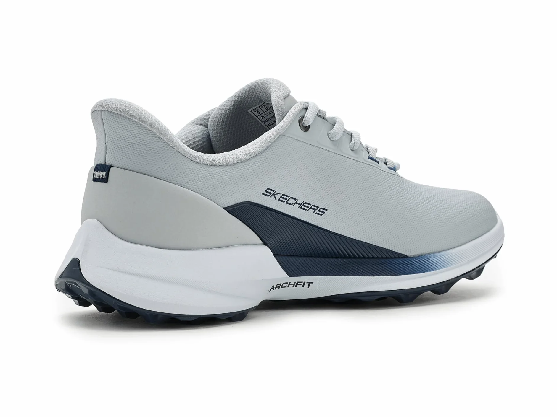 Skechers Mężczyźni Go Golf Mens Waterproof Synthetic Lace-up Spike Less Golf ShoeButy golfowe
