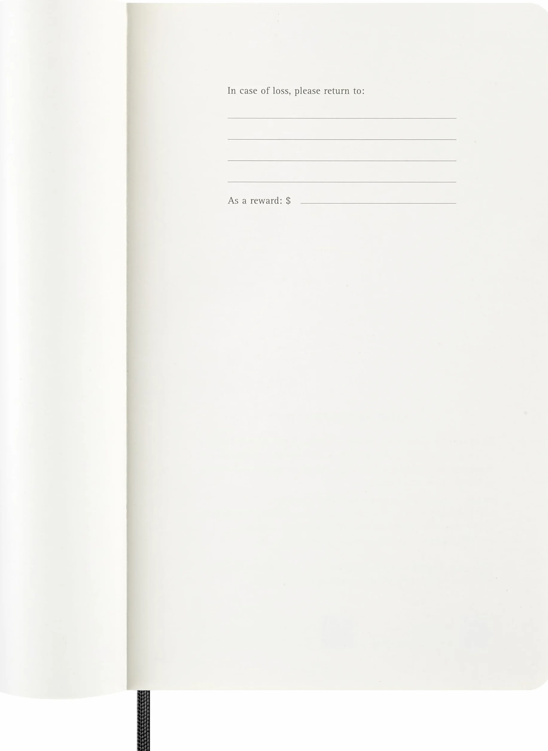 Moleskine 12 Monate Wochen Notizkalender 2026, Large/A5, 1 Wo = 1 Seite, rechts linierte Seite, Weicher Einband, Schwarz