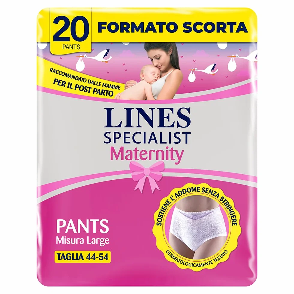 Lines Specialist Pants Maternity, 20 majtek na czas porodowy L (20 jednostek)