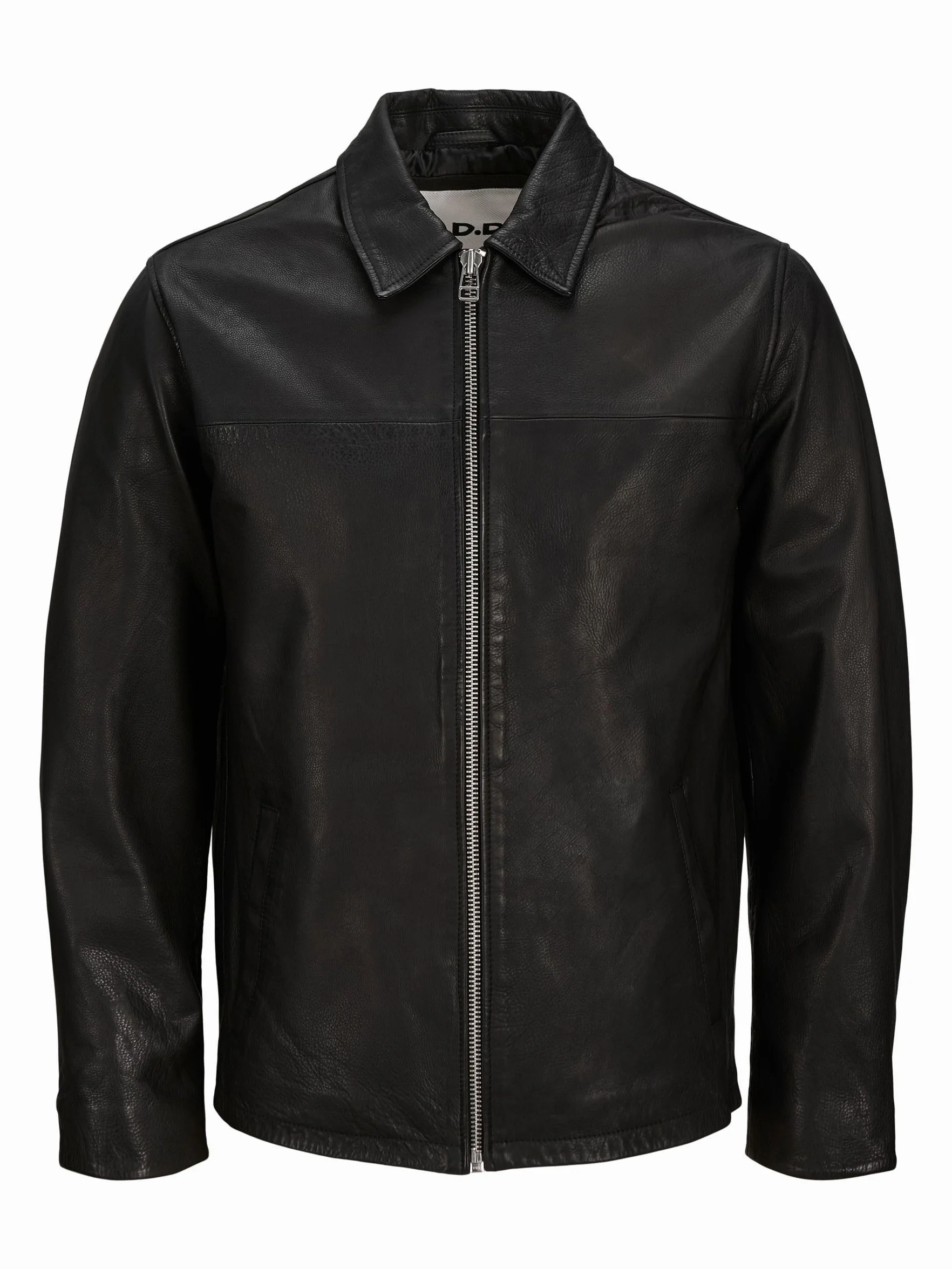 R.d.d. royal denim division Męska kurtka skórzana Rddtommy, czarna, L, czarny, L