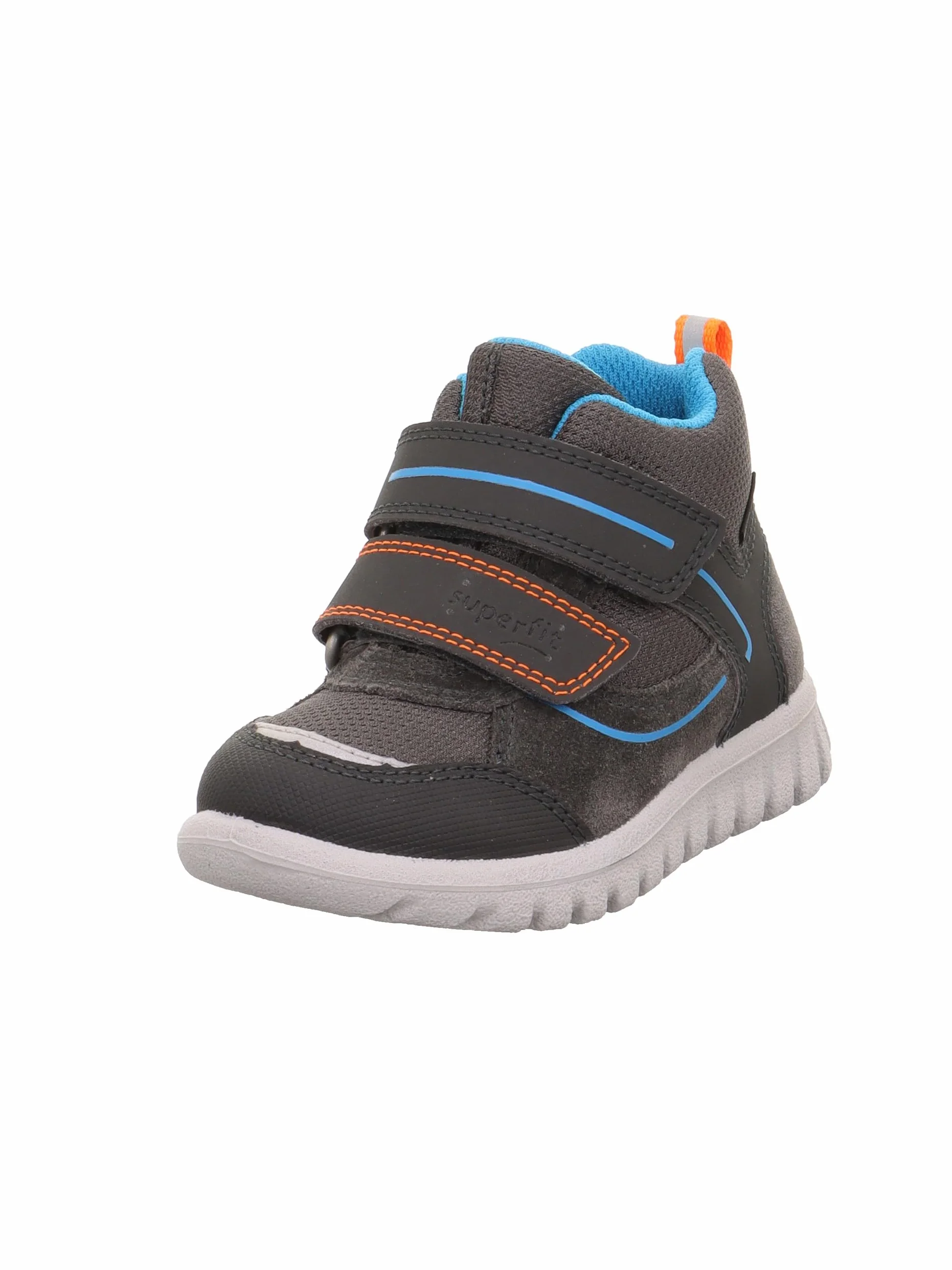 Superfit Baby Jungen SPORT7 MINI leicht gefütterte Gore-Tex Sneaker, GRAU/TÜRKIS 2010