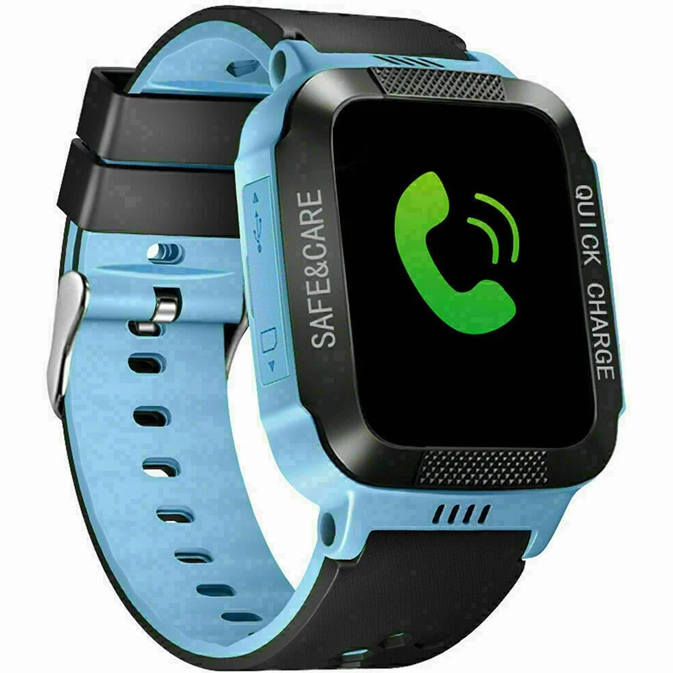 Smartwatch dla dzieci, inteligentne zegarki sportowe, zegarek do telefonu z paskiem z ekranem dotykowym 1,44 cala z dwukierunkową rozmową z kamerą telefoniczną SOS