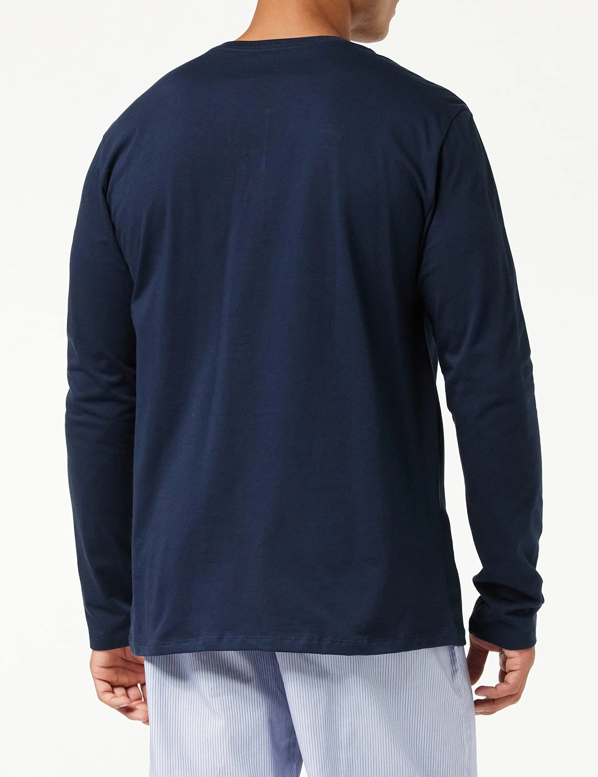 Schiesser Górna część piżamy Mężczyźni Mix & Relax Langarmshirt Knopfleiste
