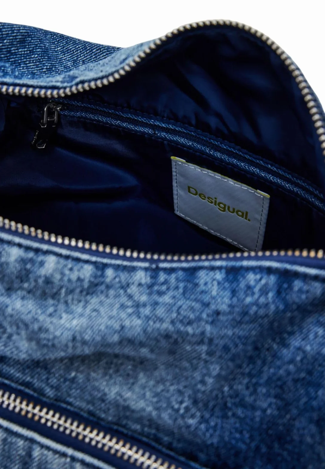 BAG_HALF LOGO, 5053 DENIM MEDIUM WASH, U