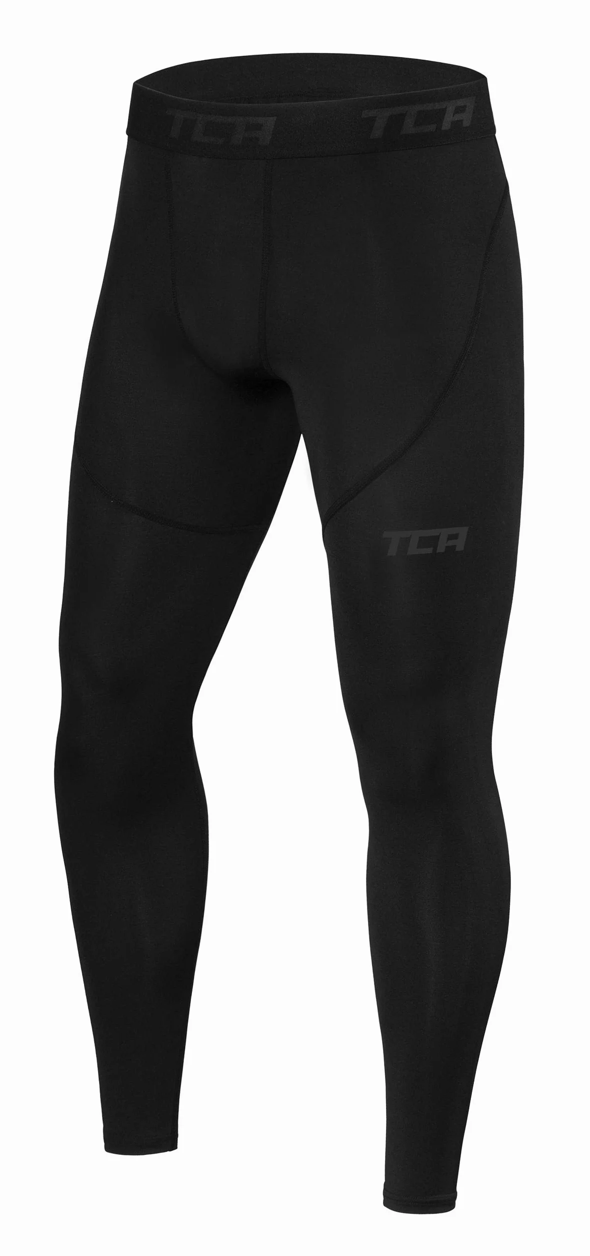 TCA Chlopcy Pro Performance Legginsy kompresyjne z termiczna warstwa bazowa
