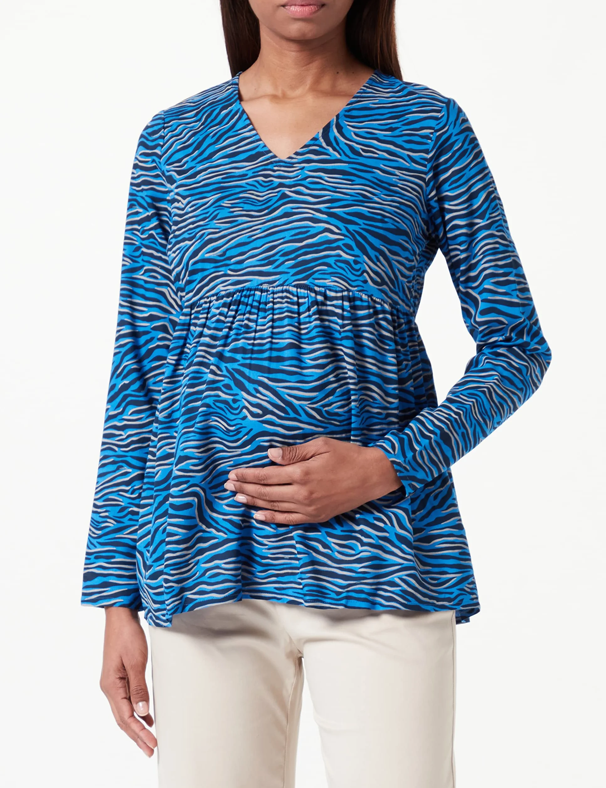 MAMALICIOUS Bluzka Kobiety Mlcosta L/S Wo Top A.