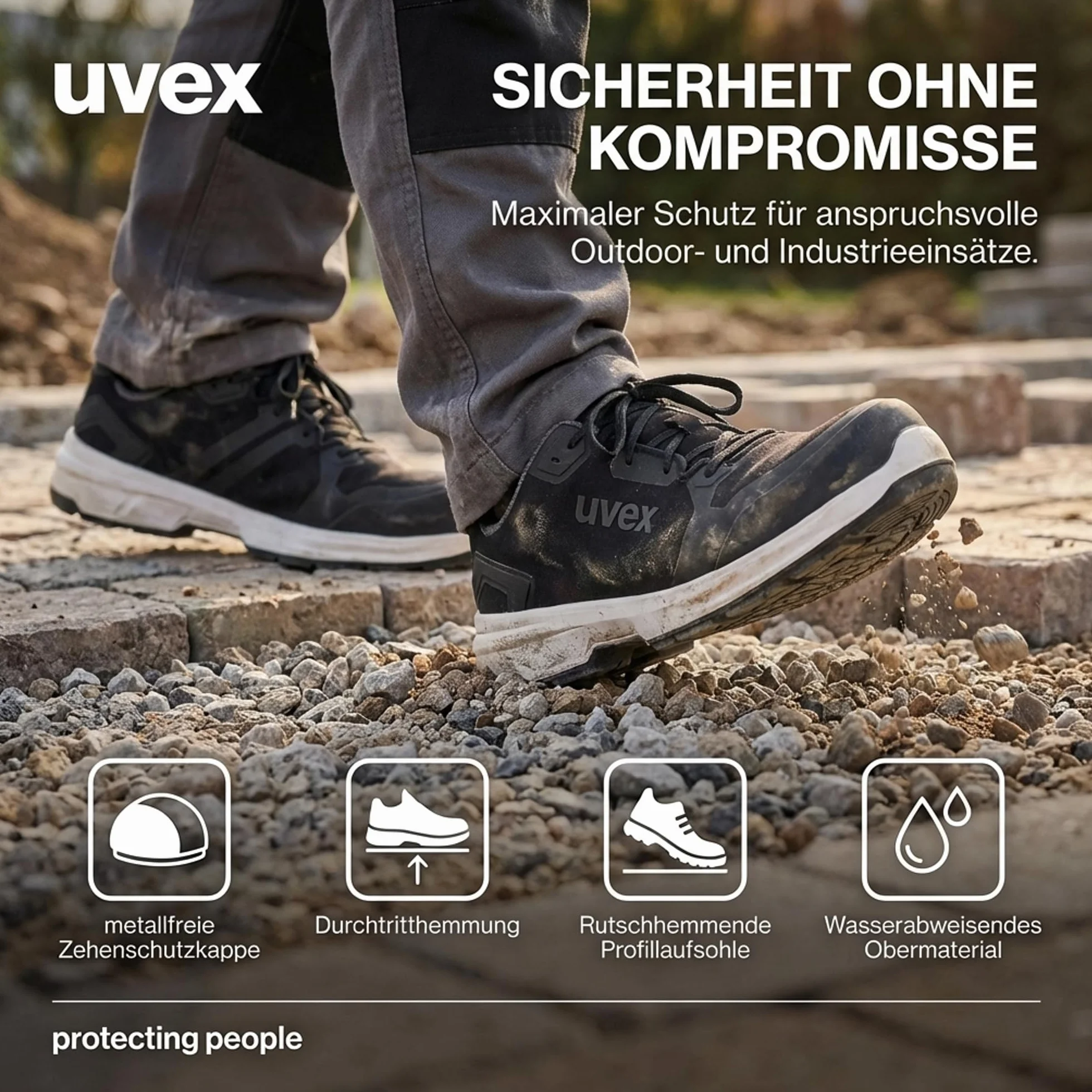 Uvex Mężczyźni Uvex 1 SportObuwie przemysłowe